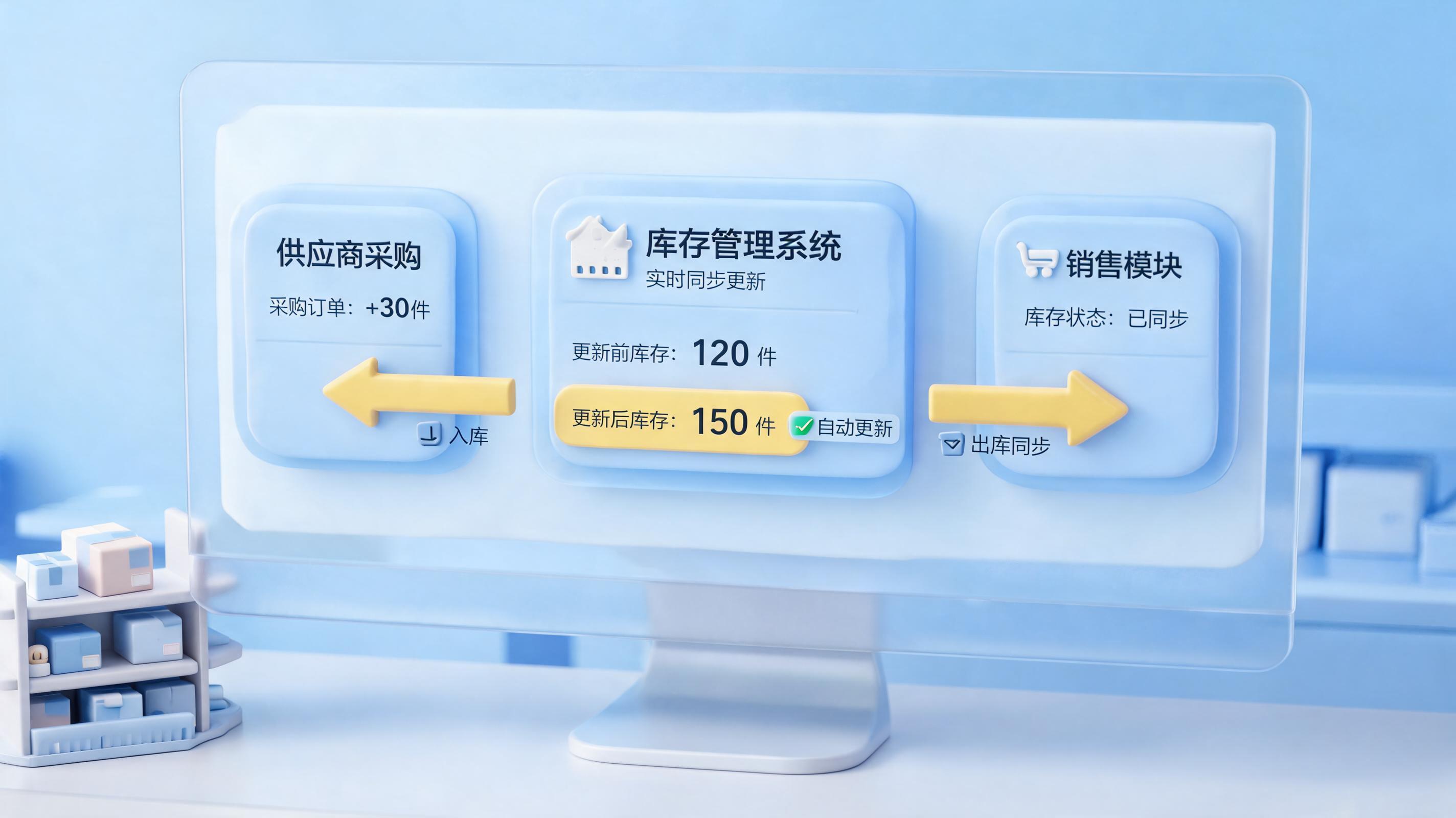 采购入库后库存数据能自动更新吗?企业自动化管理一步到位