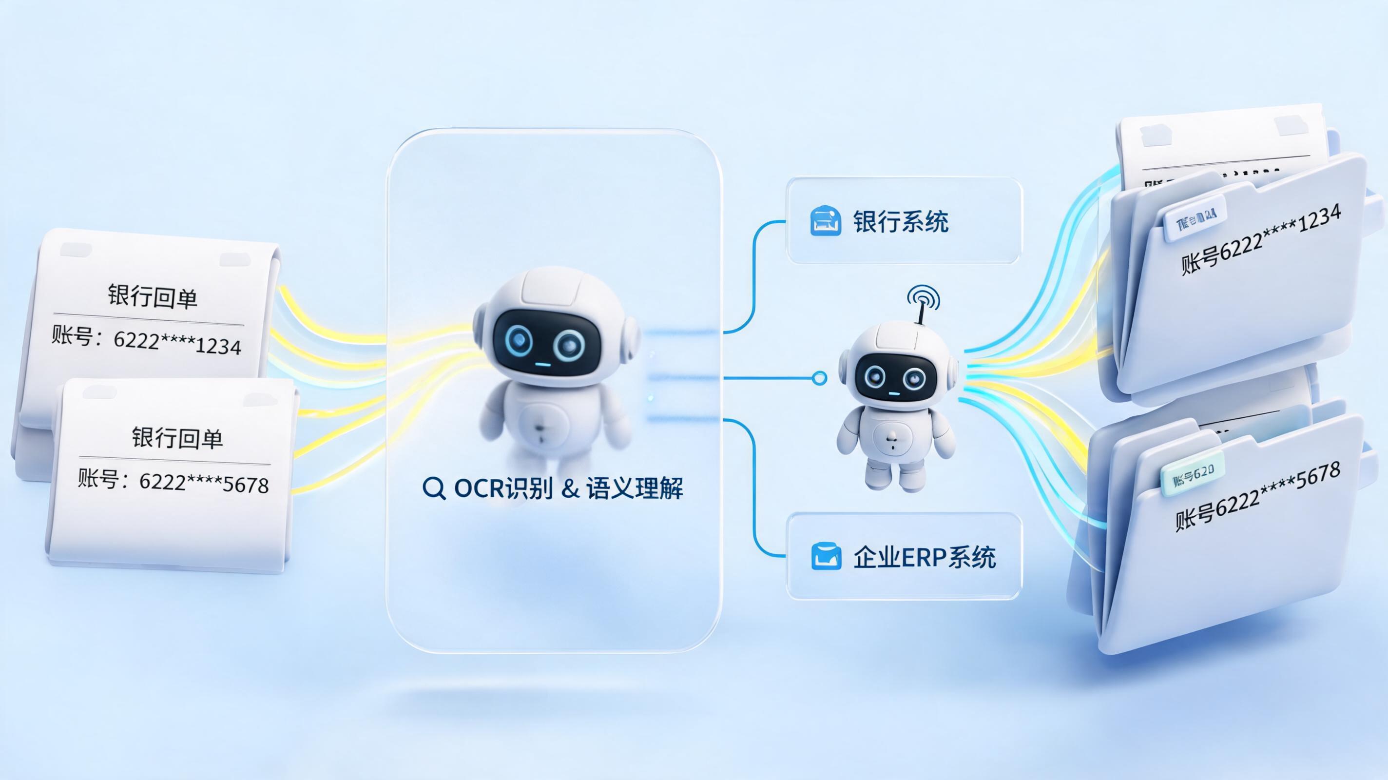 银行回单能自动按账号归档,智能体助财务效率飙升