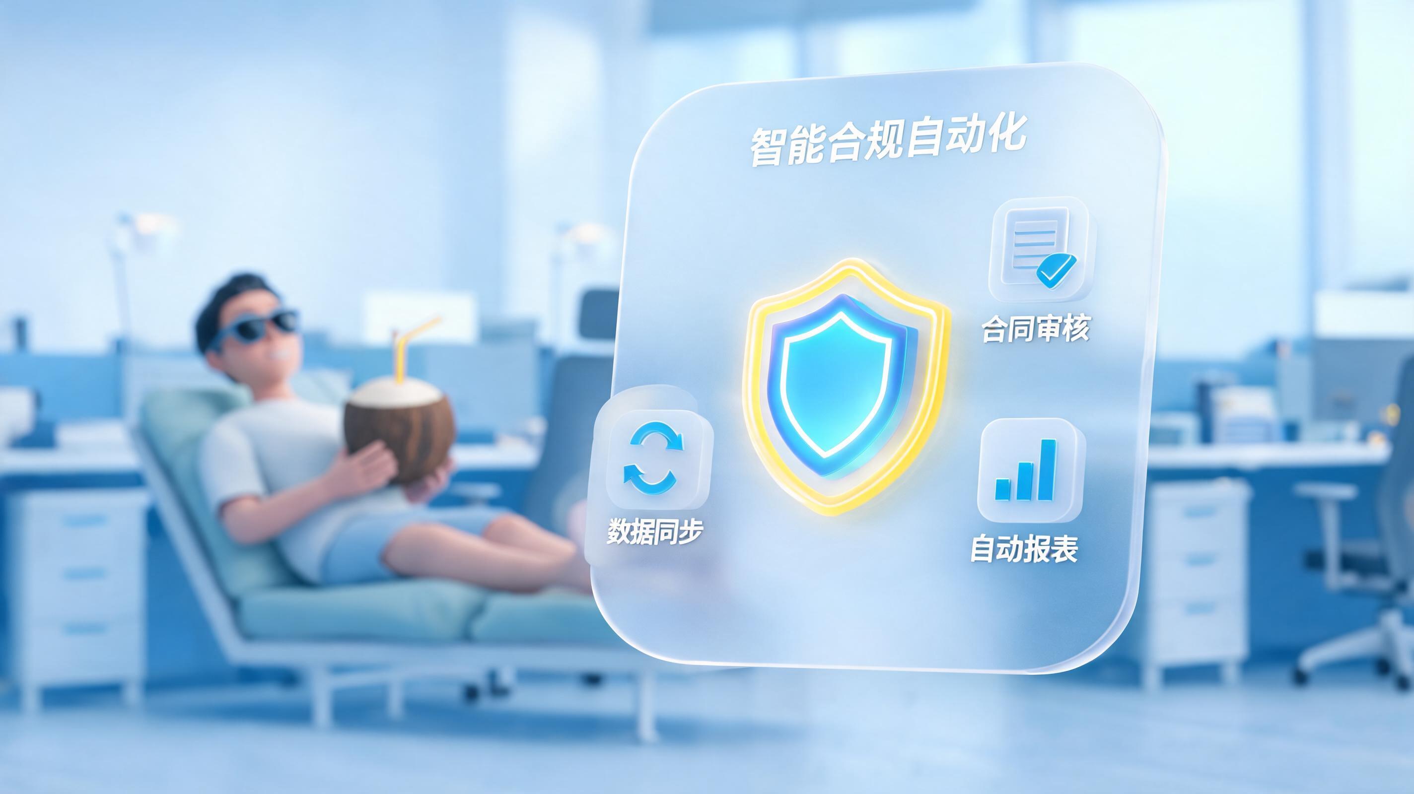 合规同事休假还得远程操作怎么办？数字员工构建智能工作防火墙