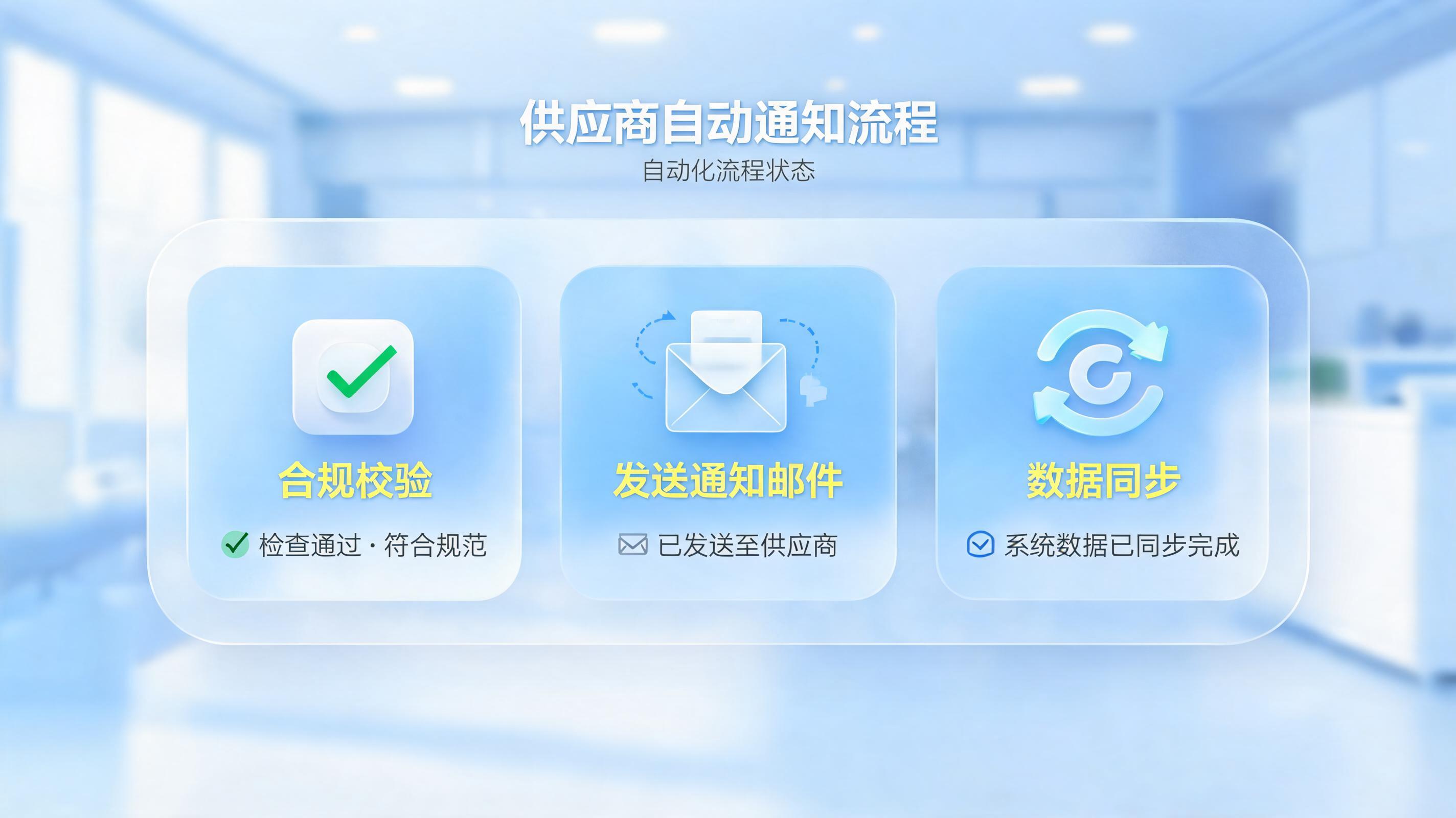 合规抽选名单后能自动推送给供应商吗?一文讲清自动化实践