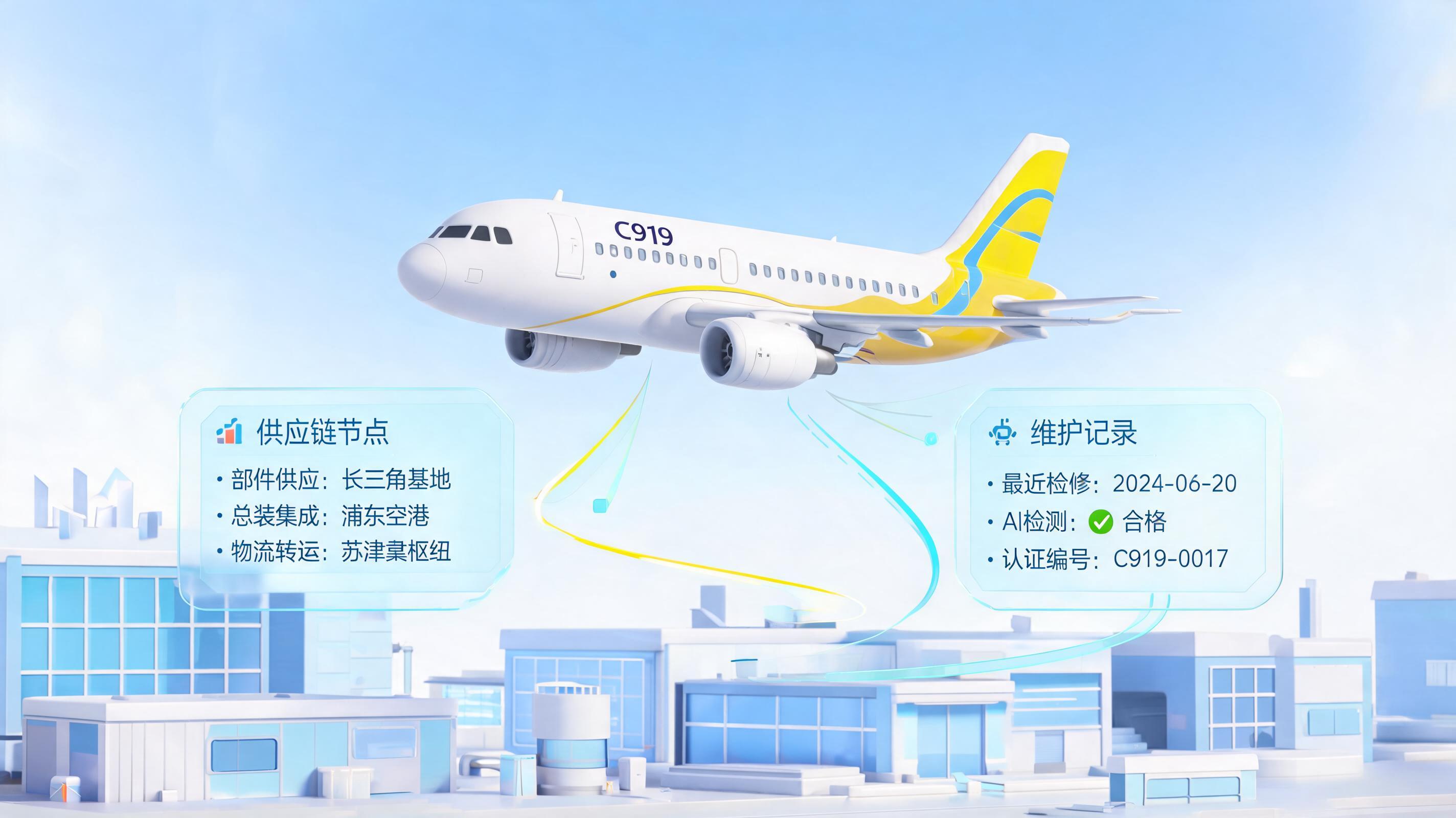 国产大飞机C919:航材保障与适航校验的数字化攻坚