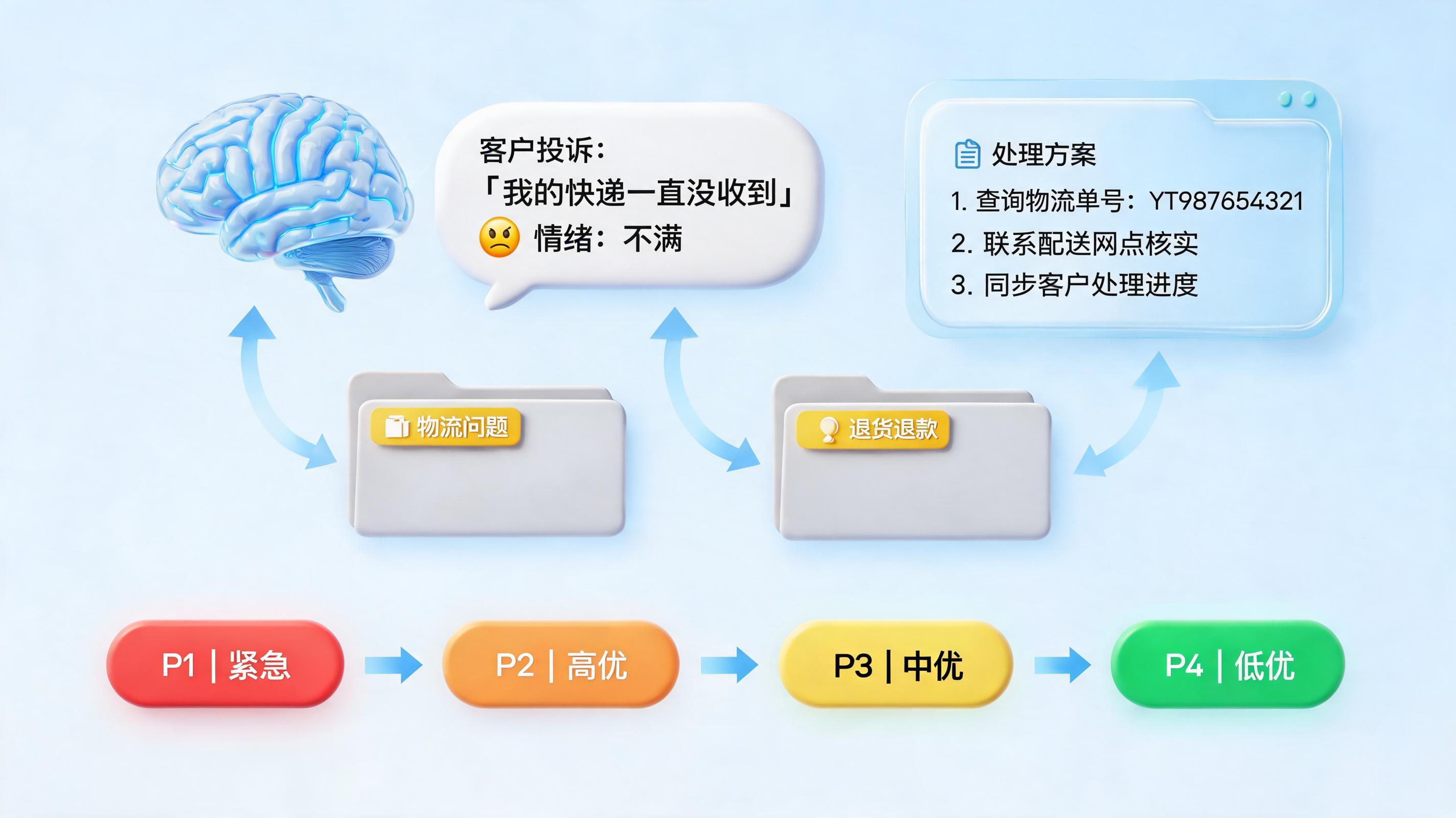 大模型怎么自动分类投诉类型并生成处理方案？从理解到生成全解析