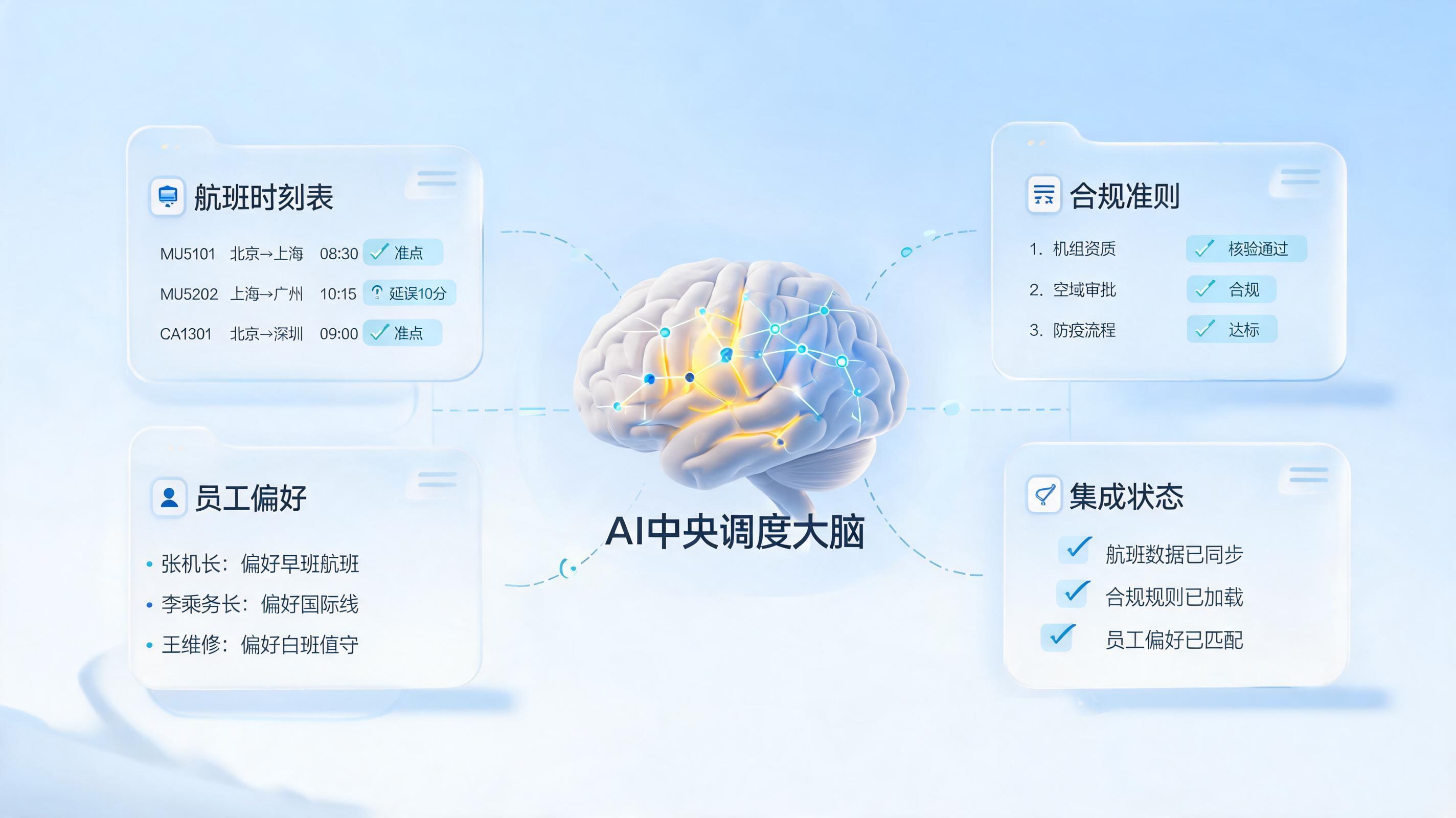 航班排班智能体：整合计划、规则与偏好的新思路_图1