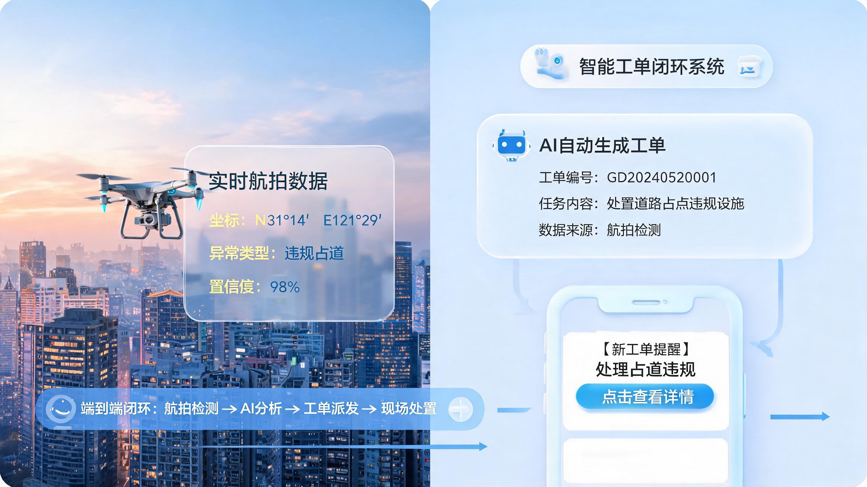 从空中发现到地面办结:实在Agent驱动低空巡检闭环
