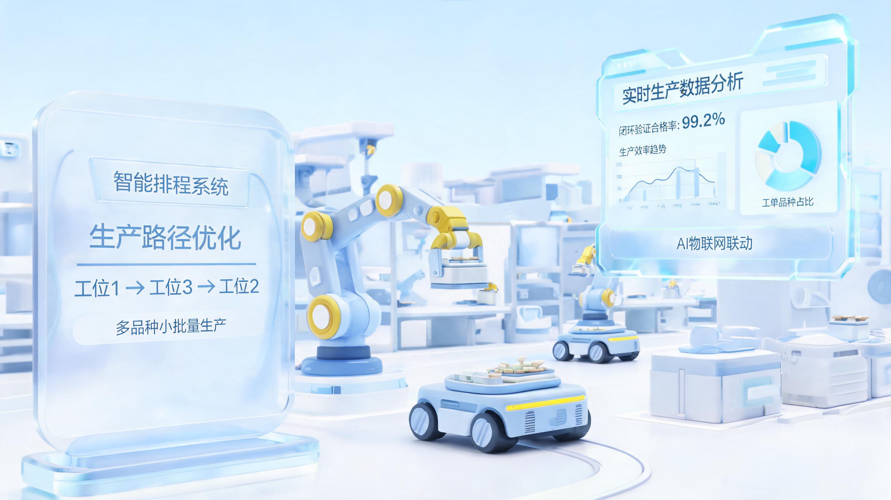 多品种小批量工单,如何实现全流程精准自动化?