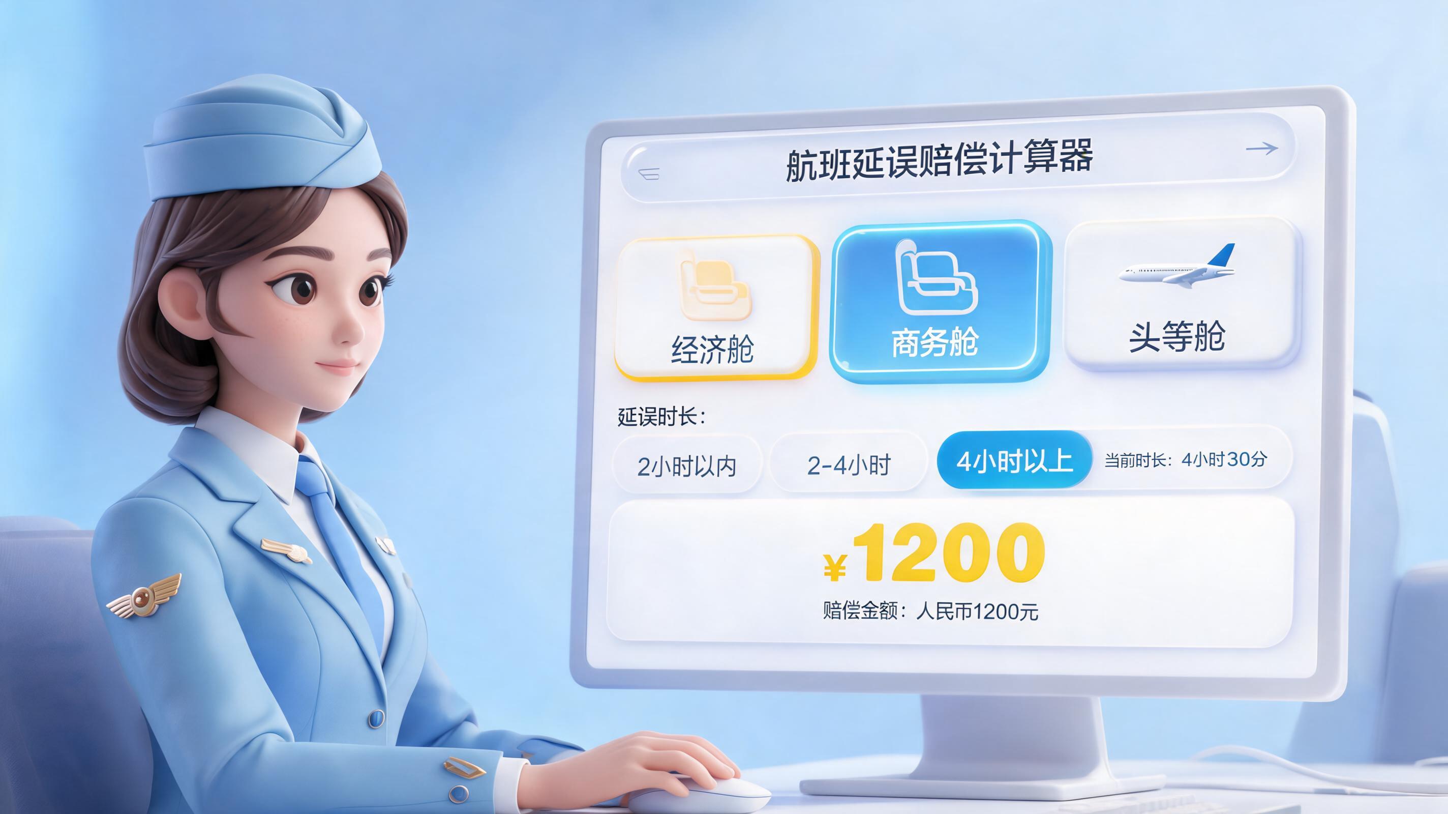 旅客补偿金额,如何自动精准核算?
