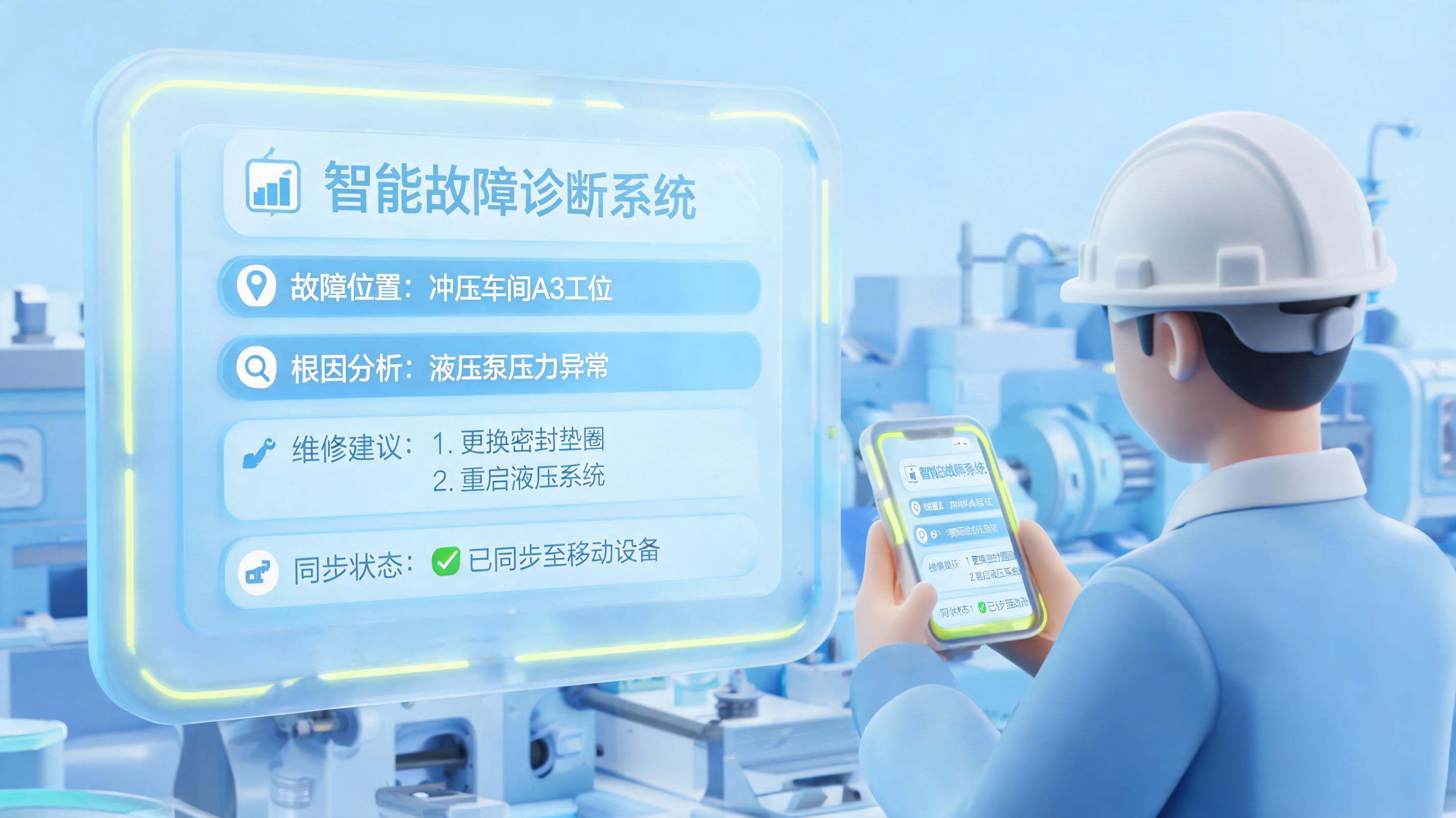 故障诊断后,维修记录如何自动同步给工程师?