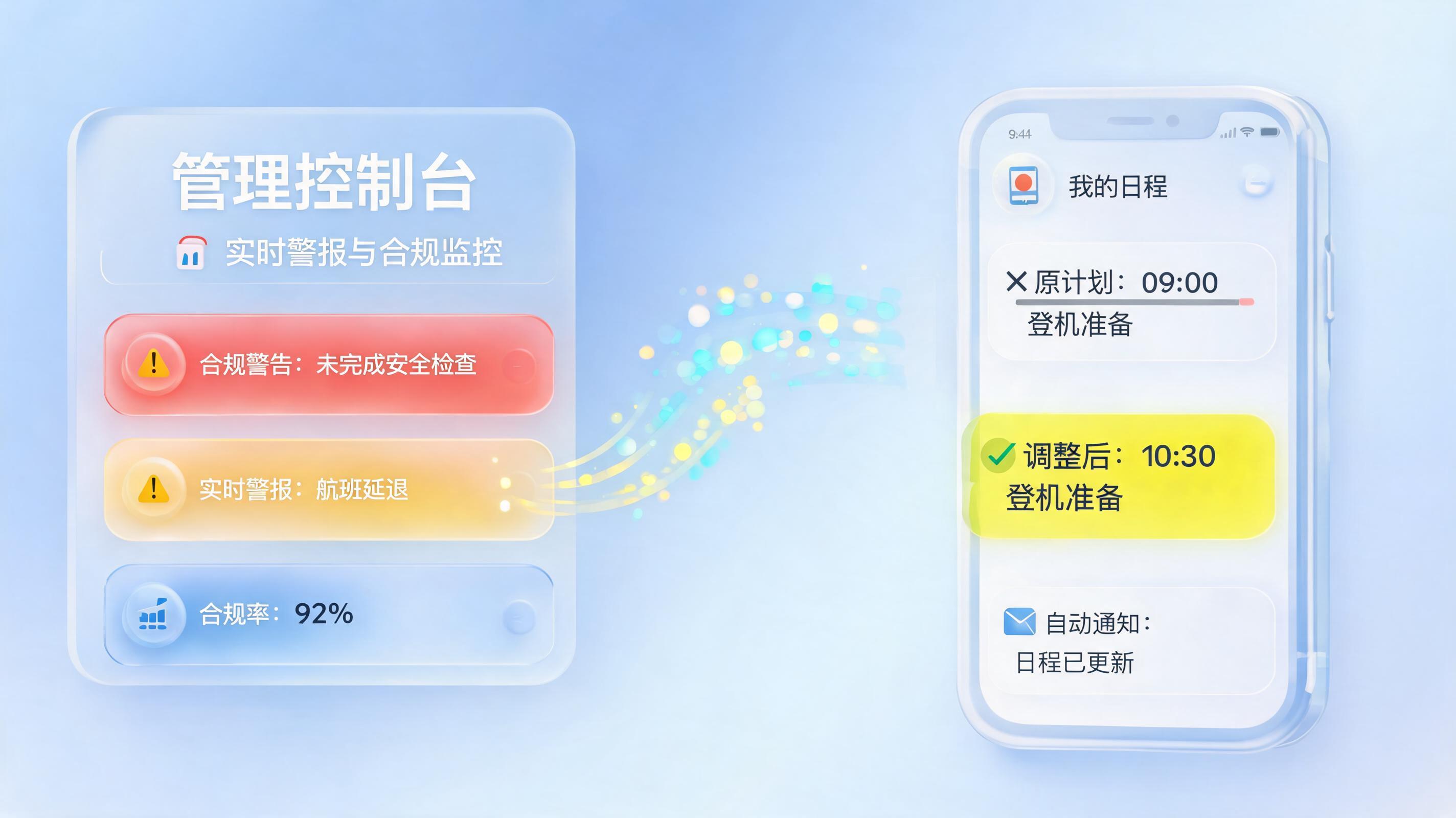 排班生成即推送：管理员和机组如何自动接收通知？
