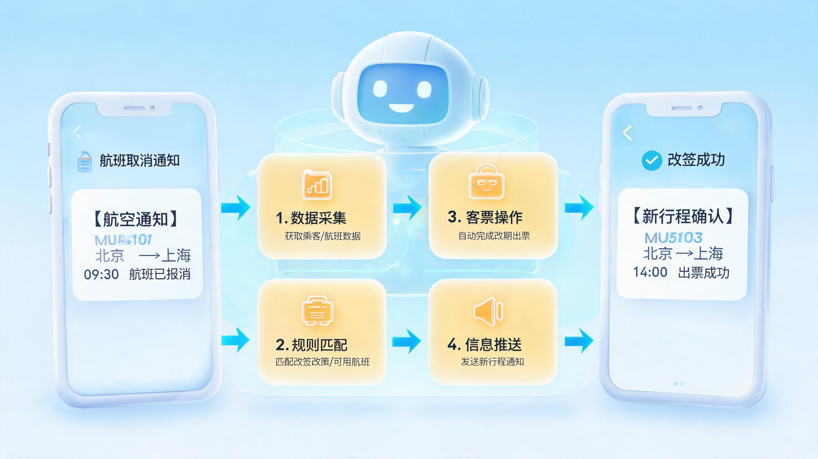 航变客票自动补全,AI无缝接管出行