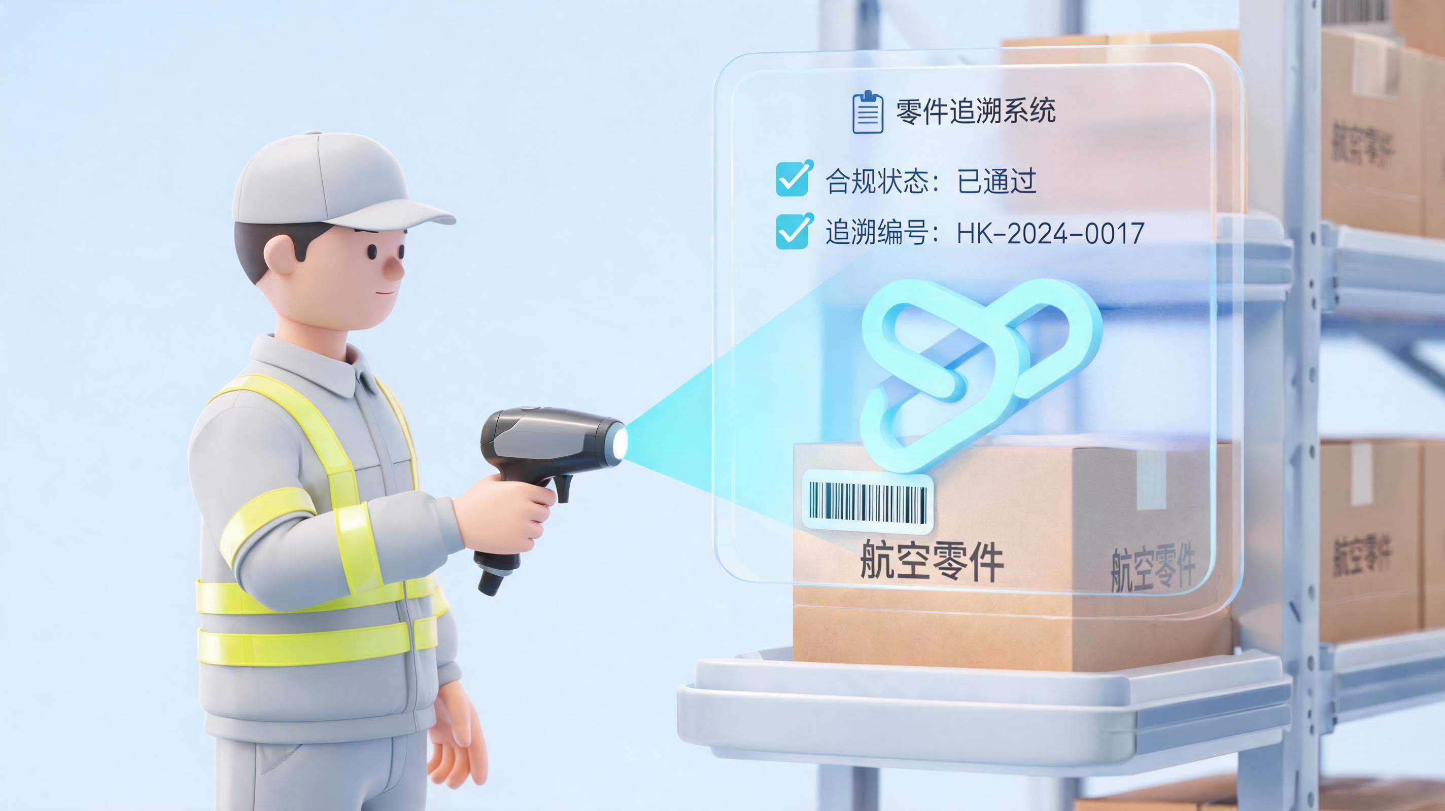 怎么确保每一片入库航材都有可追溯的实体资质证?从合规到数字化闭环