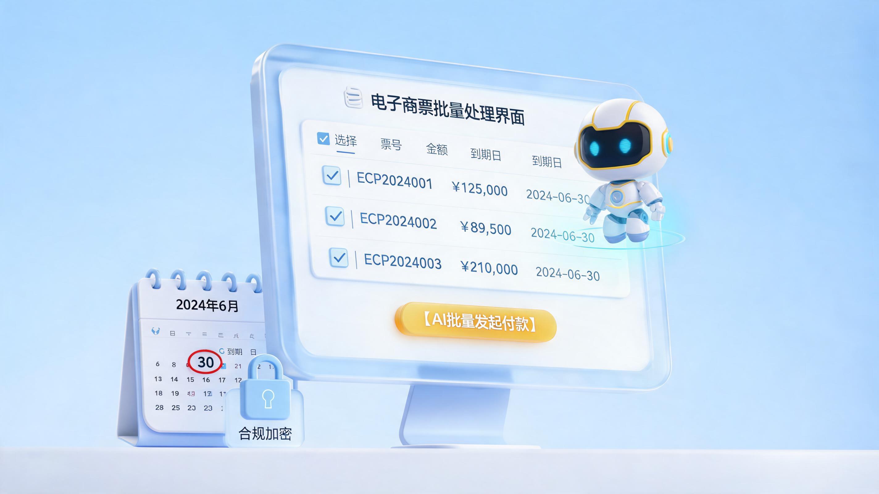 电子商业汇票到期提示付款如何实现批量自动发起_图1
