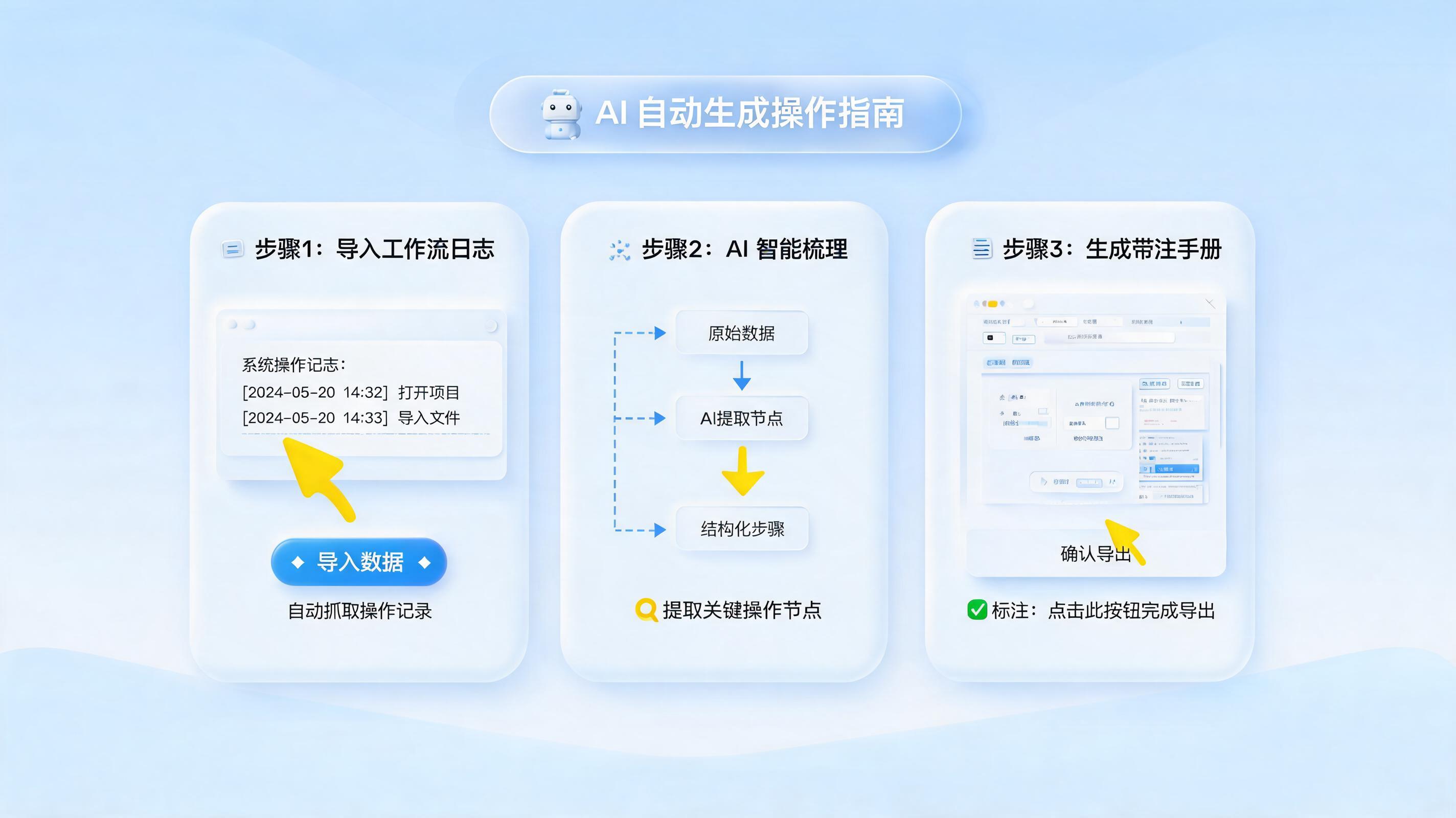 自动生成操作指引,AI智能体让图文说明书触手可及