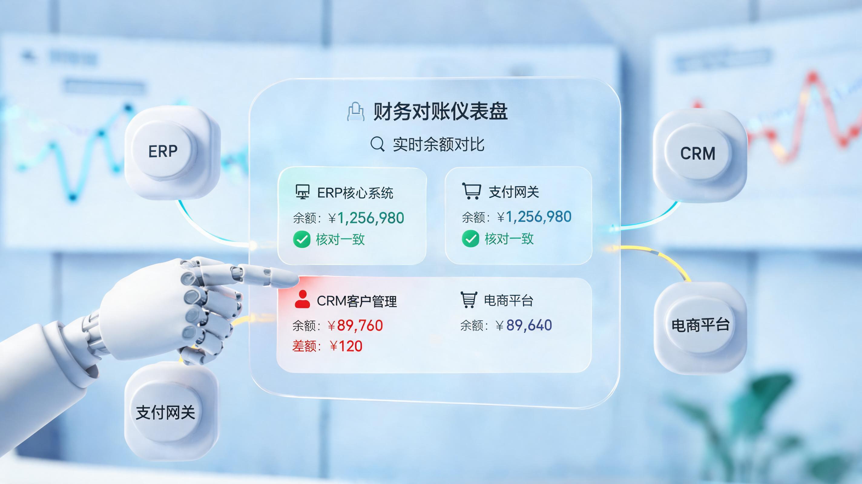 能不能每天自动核对核心系统和外围系统的客户余额？实在Agent实现秒级对账_图1