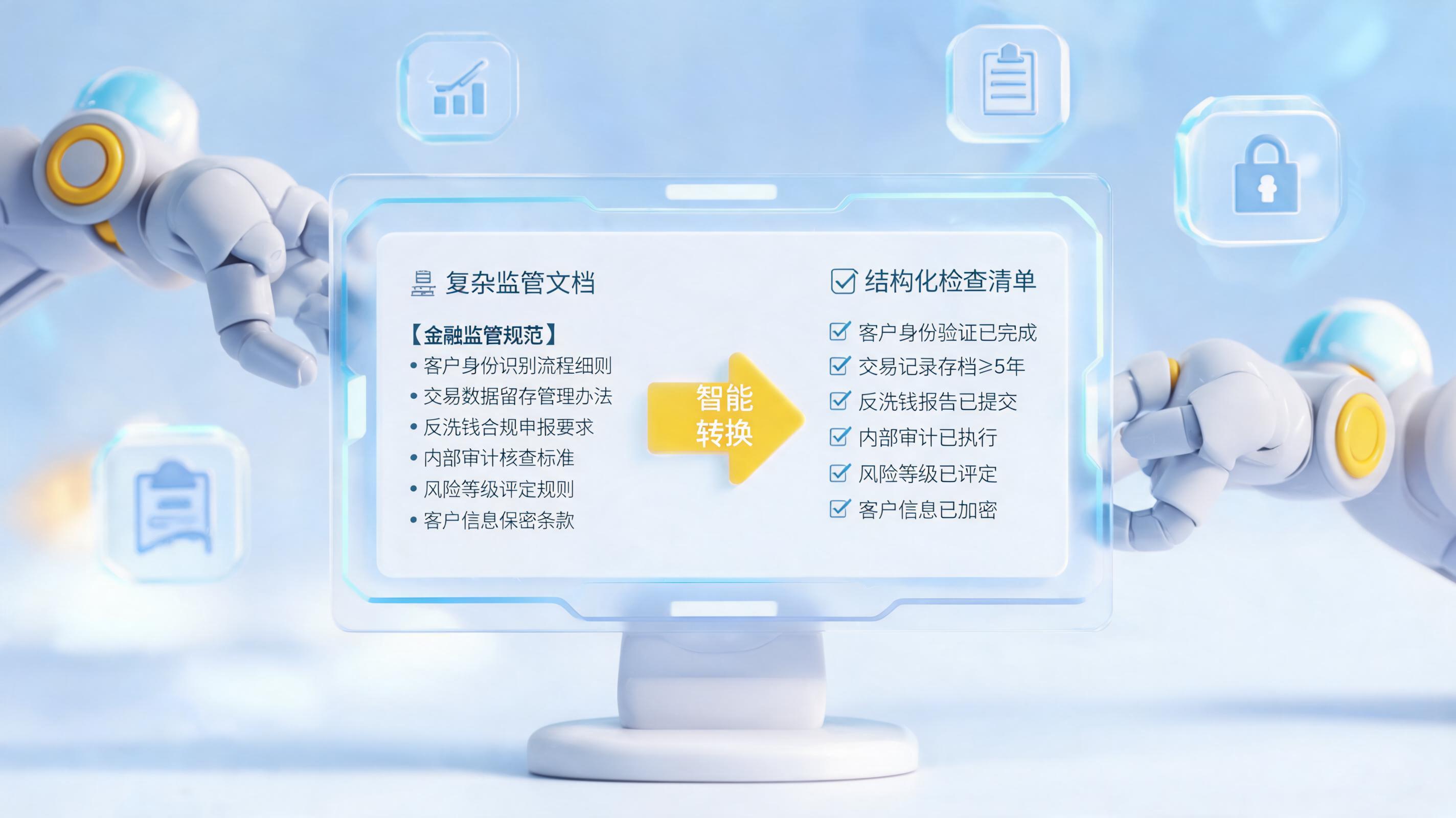 监管自查清单能否一键生成?