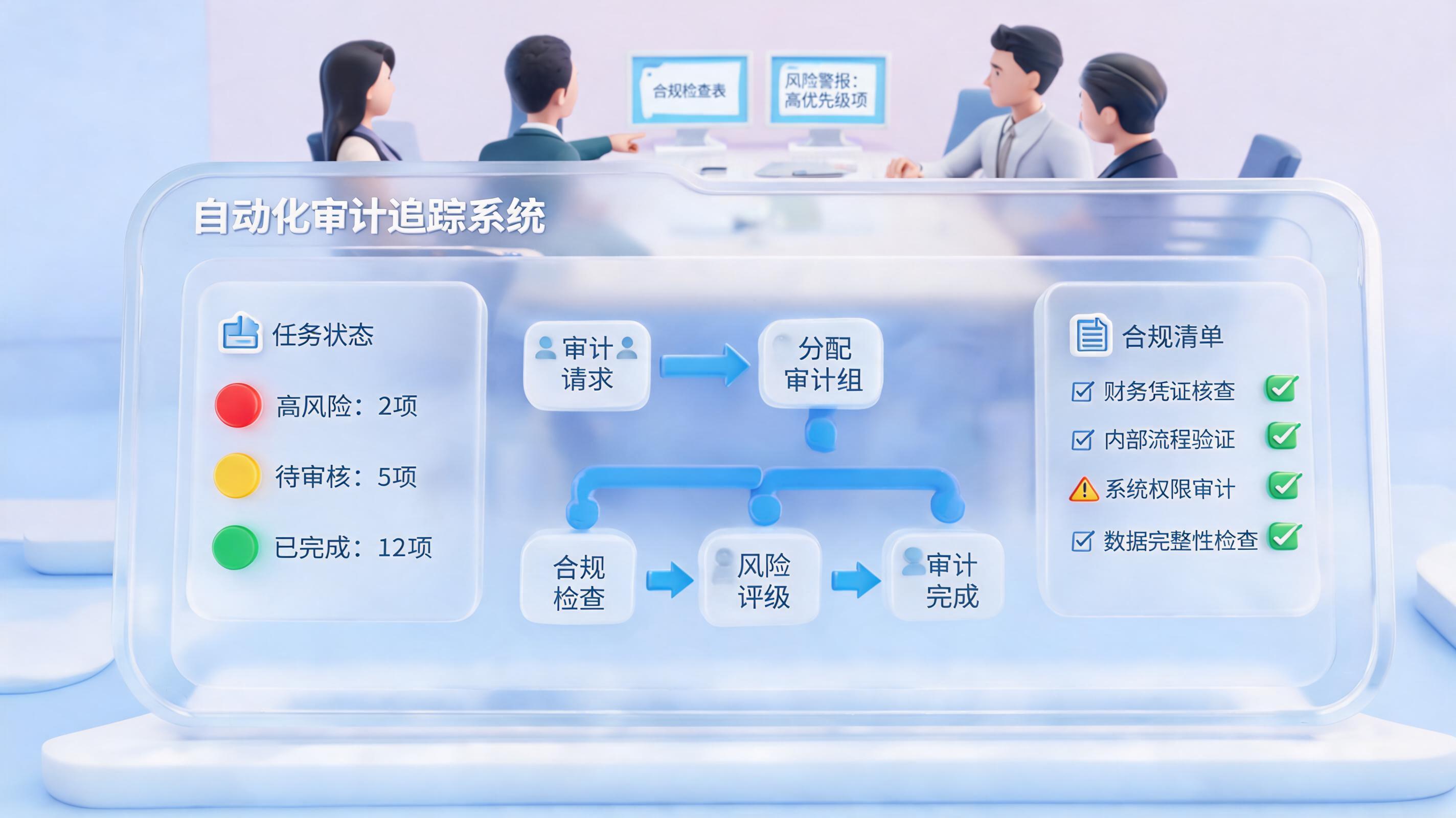 内部审计问题能自动跟踪整改?破解屡审屡犯的数字化闭环