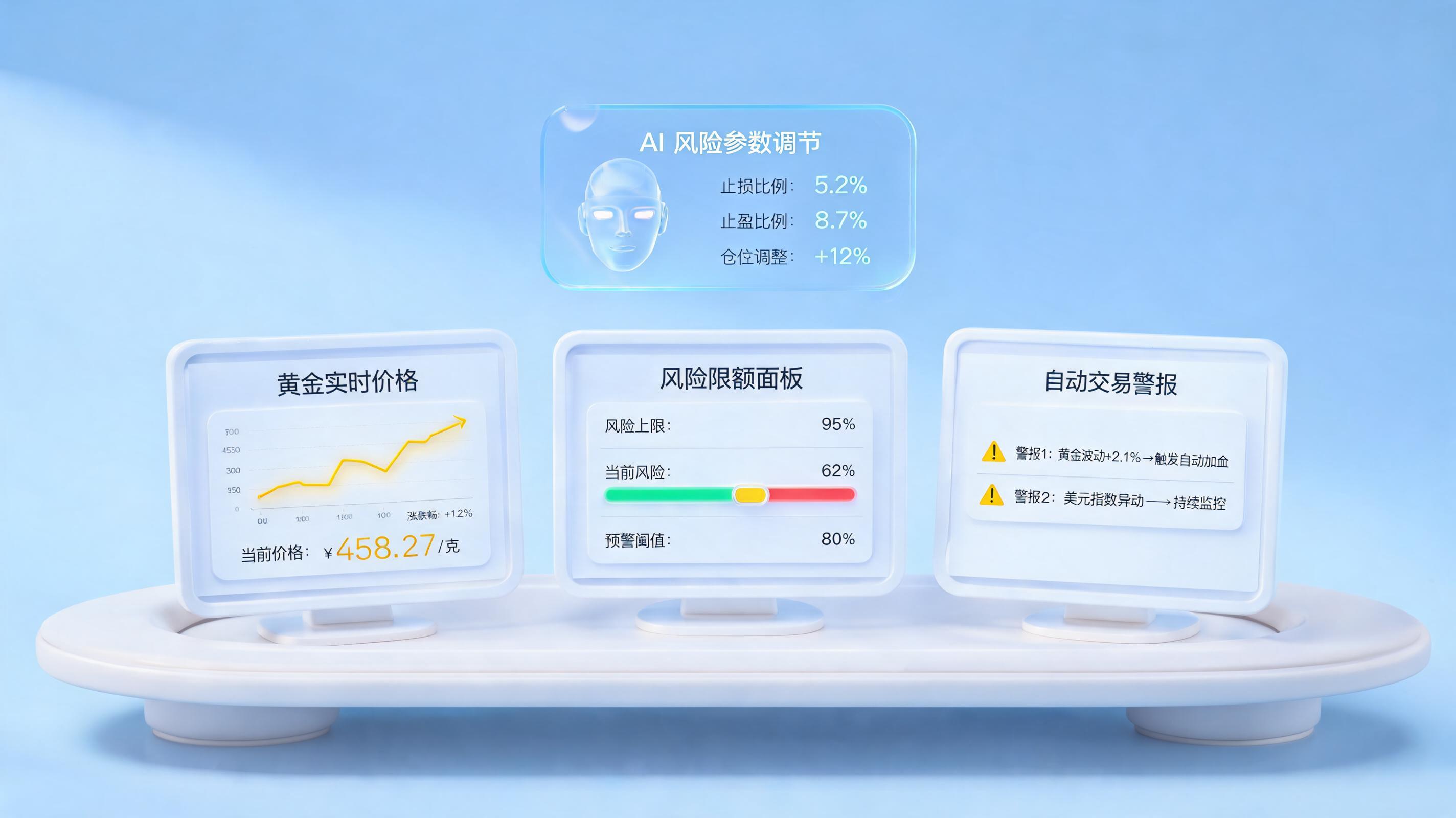 黄金交易风险限额能自动控制吗？解密金融机构风控新范式