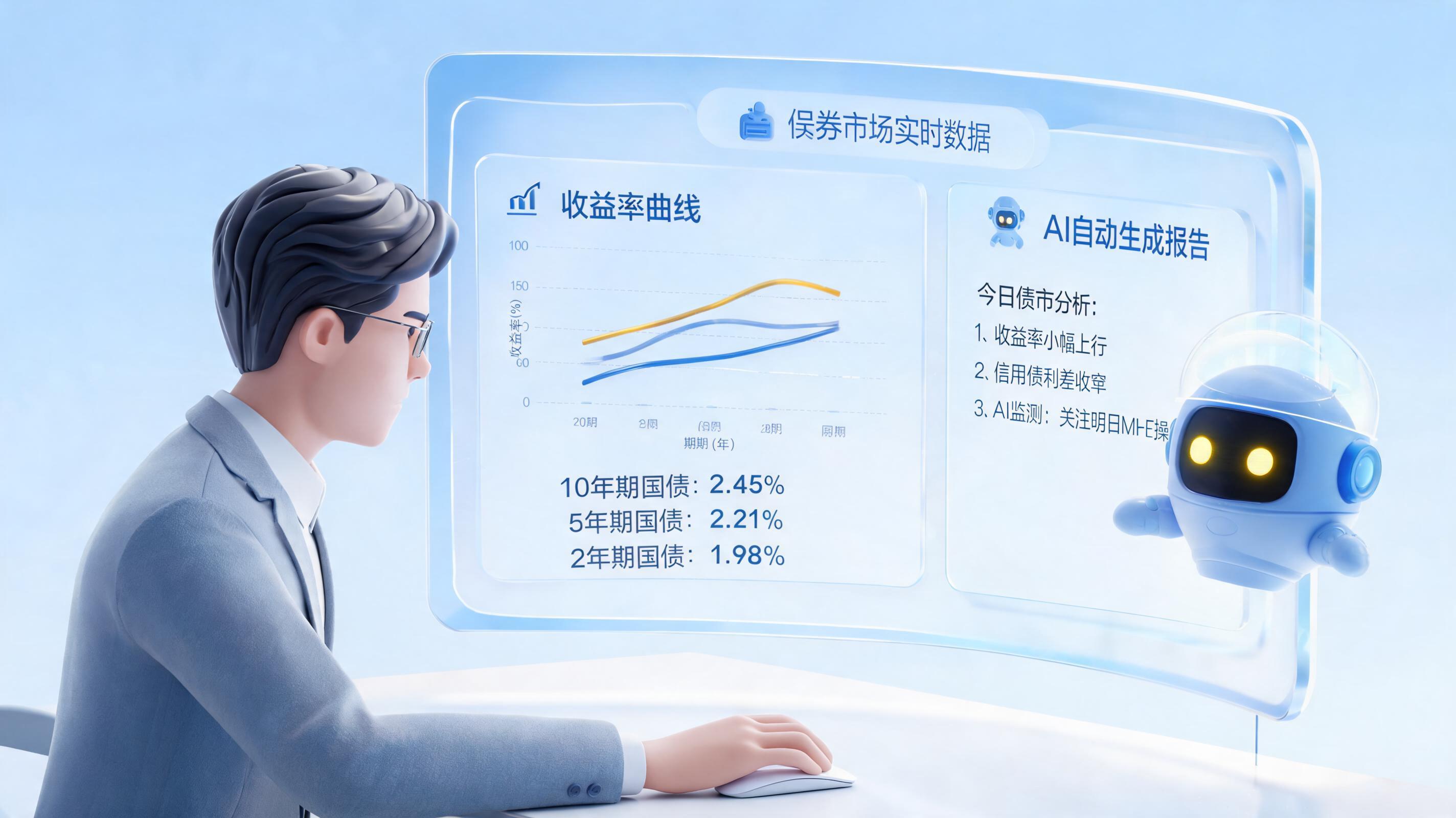 能不能让AI帮我盯盘,并自动生成每日债券市场复盘报告?投资部数字员工上岗记