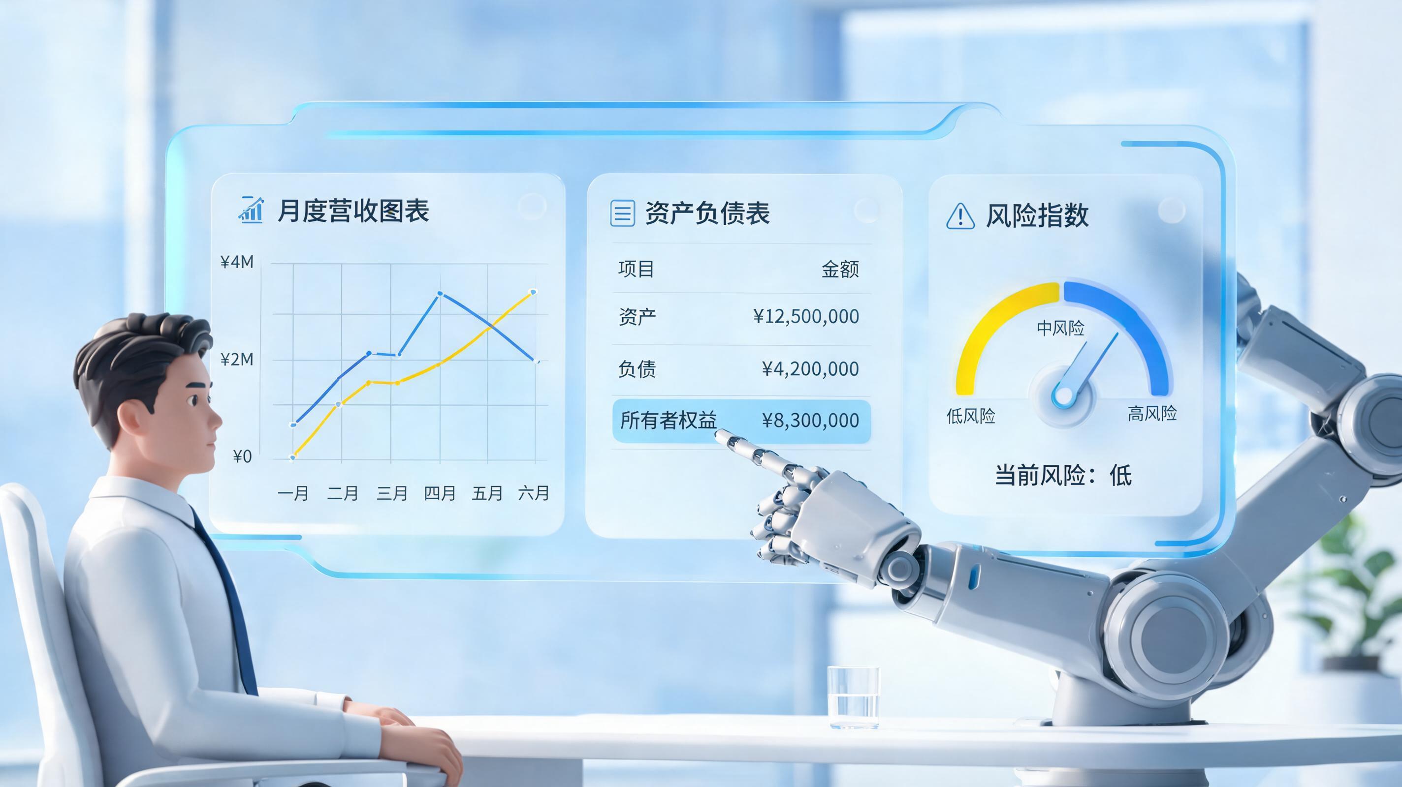 大模型能不能根据财报自动算出授信额度建议?——现已具备“专家级助手”的能力
