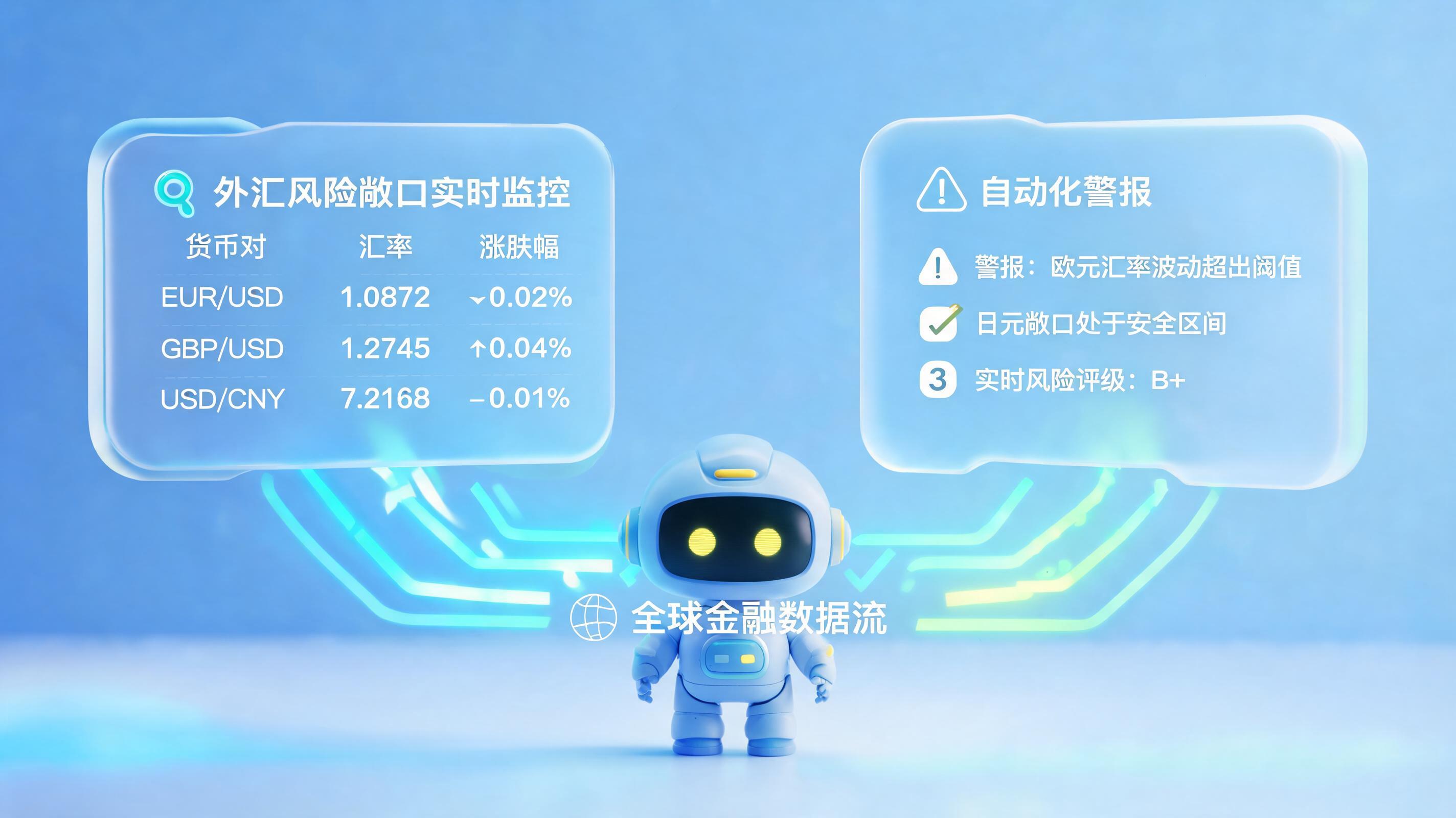 跨境投资的汇率风险敞口能不能实时自动计算?