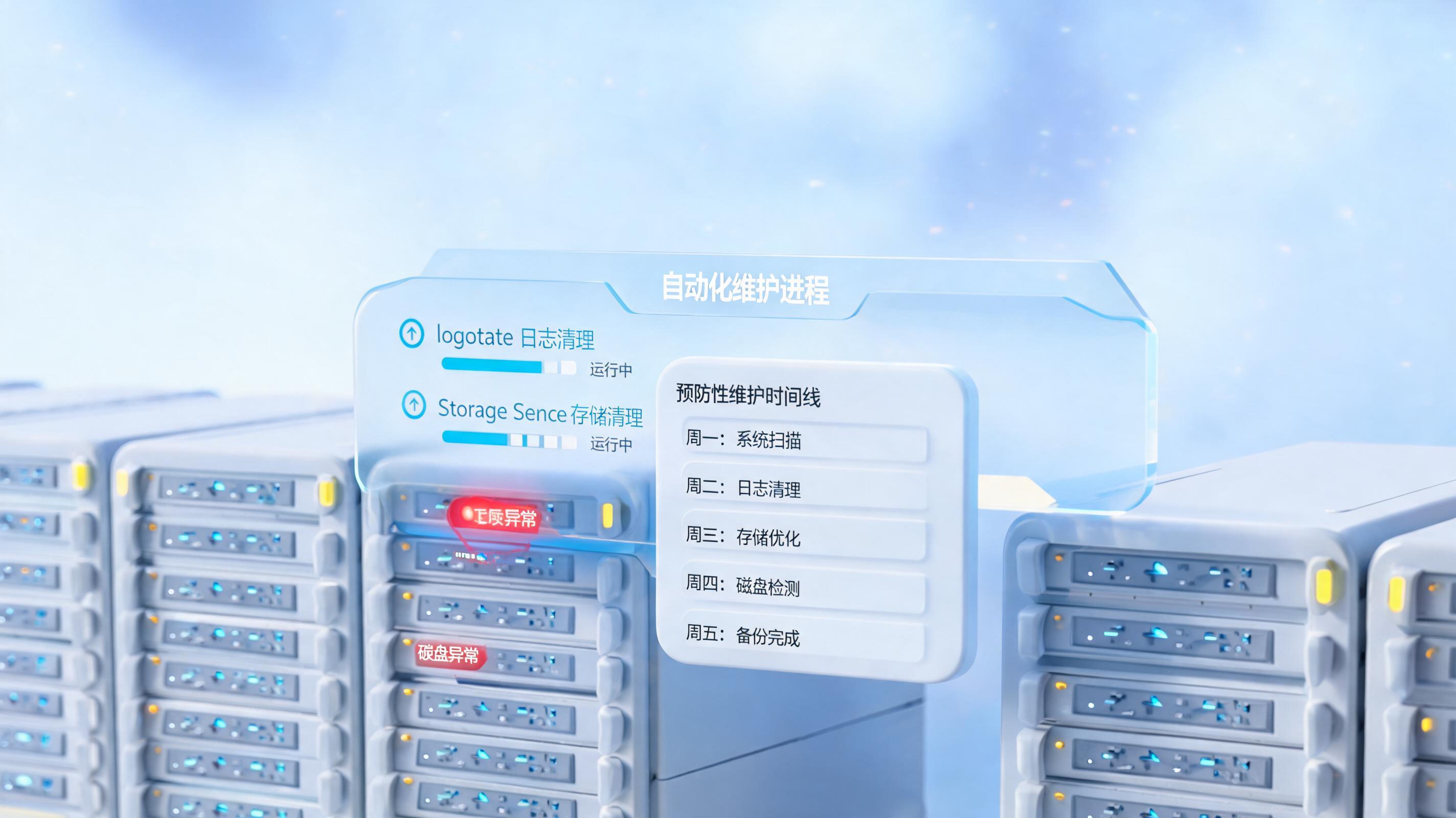 服务器磁盘空间不足自动清理临时文件?预防性运维策略更关键