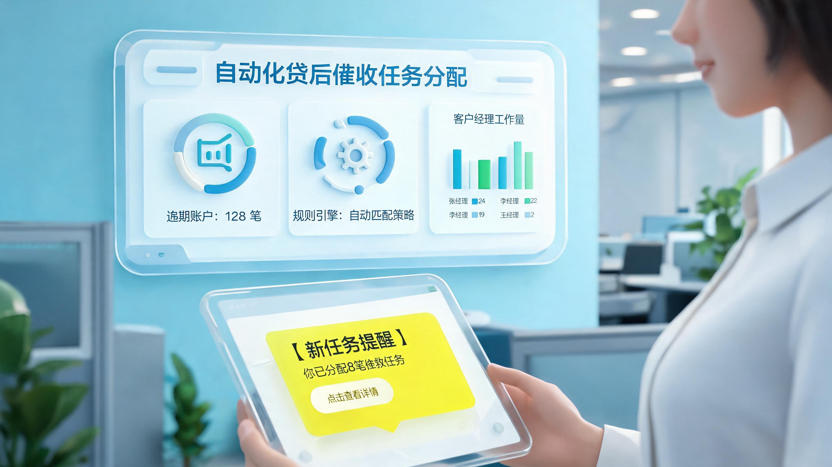 逾期催收任务能自动派单给客户经理吗?智能派单的落地密码