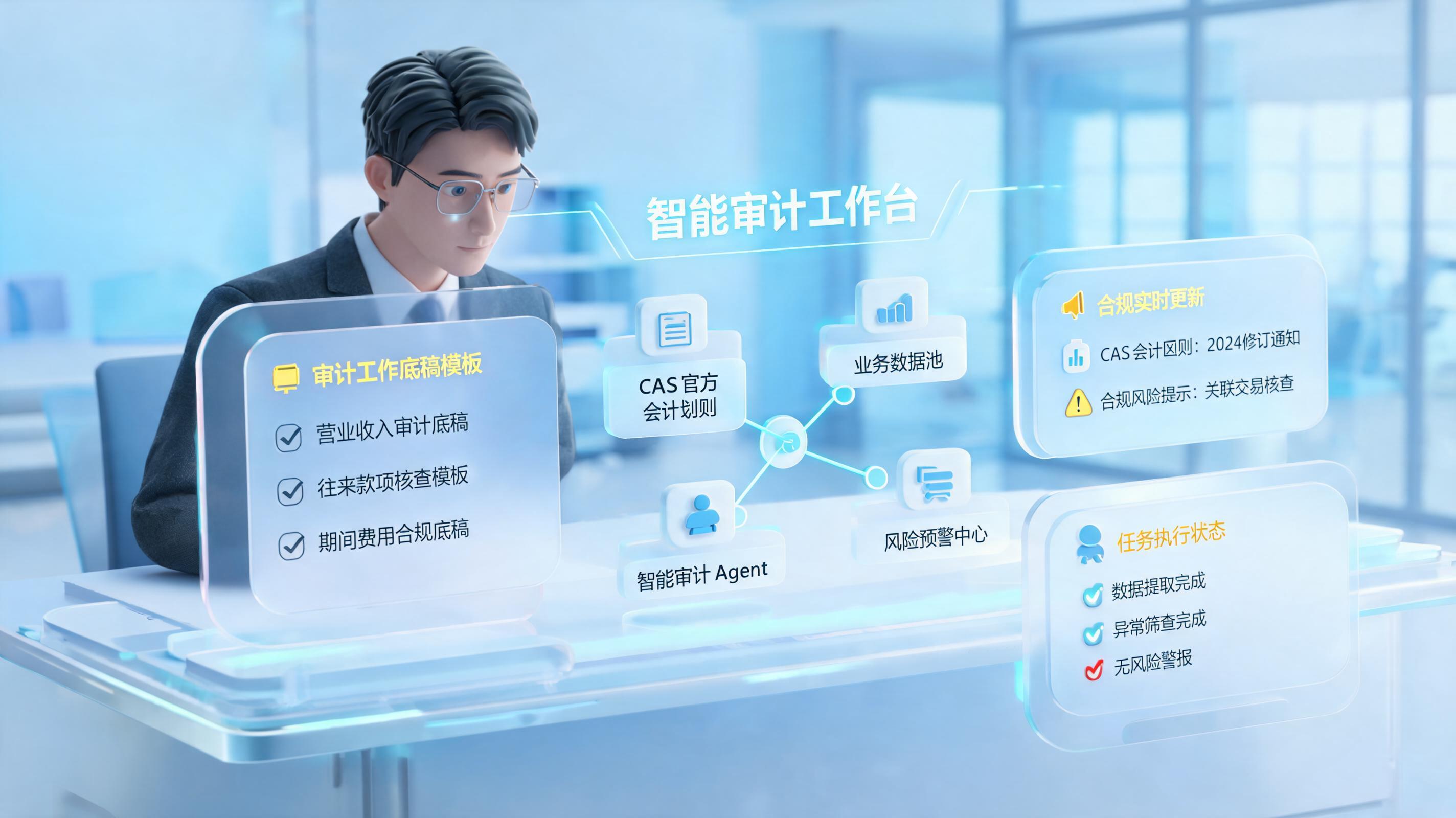 审计底稿自动更新模板？实在Agent这样落地_图1