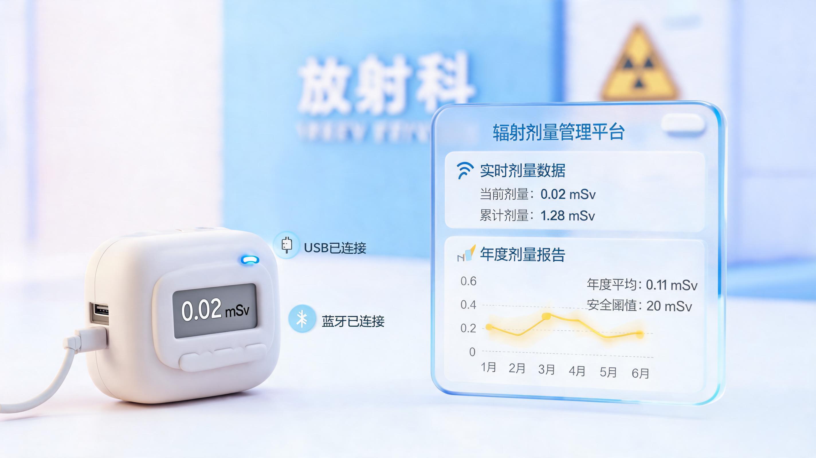 个人剂量数据能否从监测设备自动采集并生成年度报告？_图1