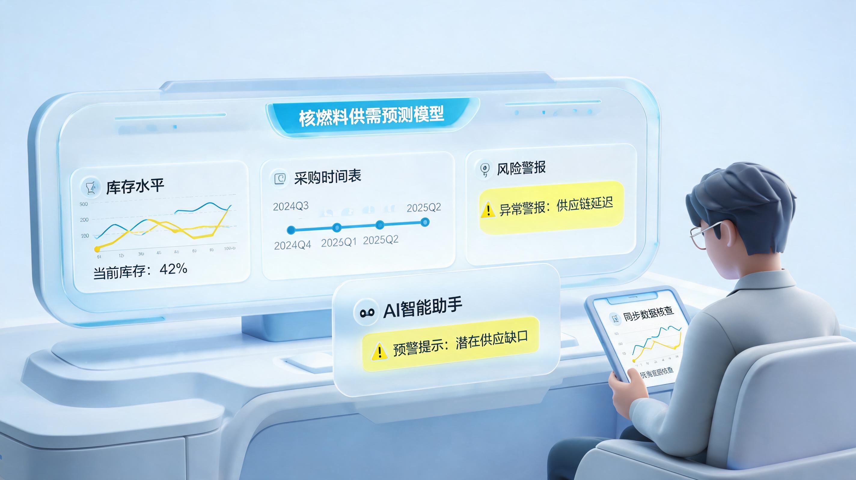 核燃料采购计划是否可以依据供需预测自动生成？实在Agent如何辅助采购决策_图1