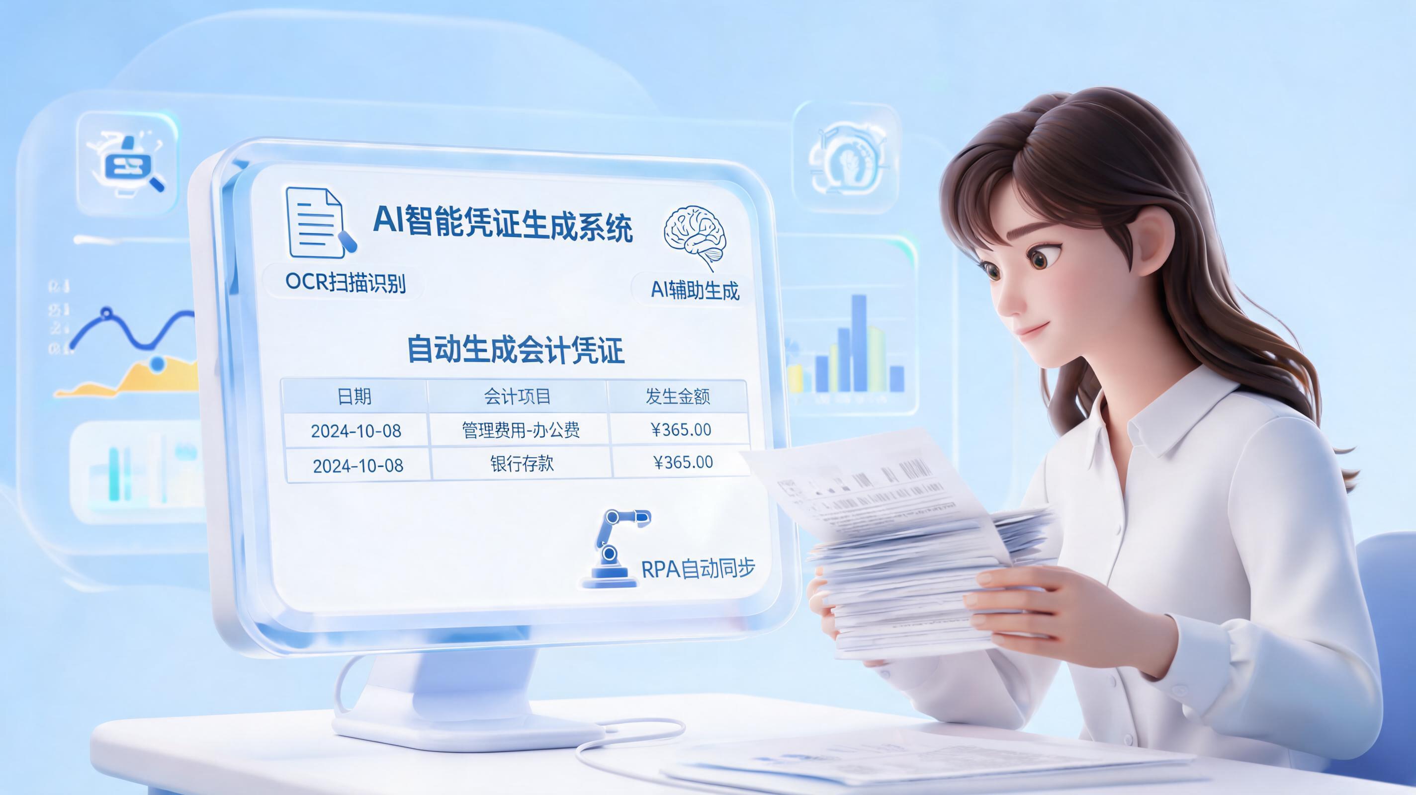 凭证自动生成后是否仍需人工复核?“AI先行+人工兜底”构建财务闭环