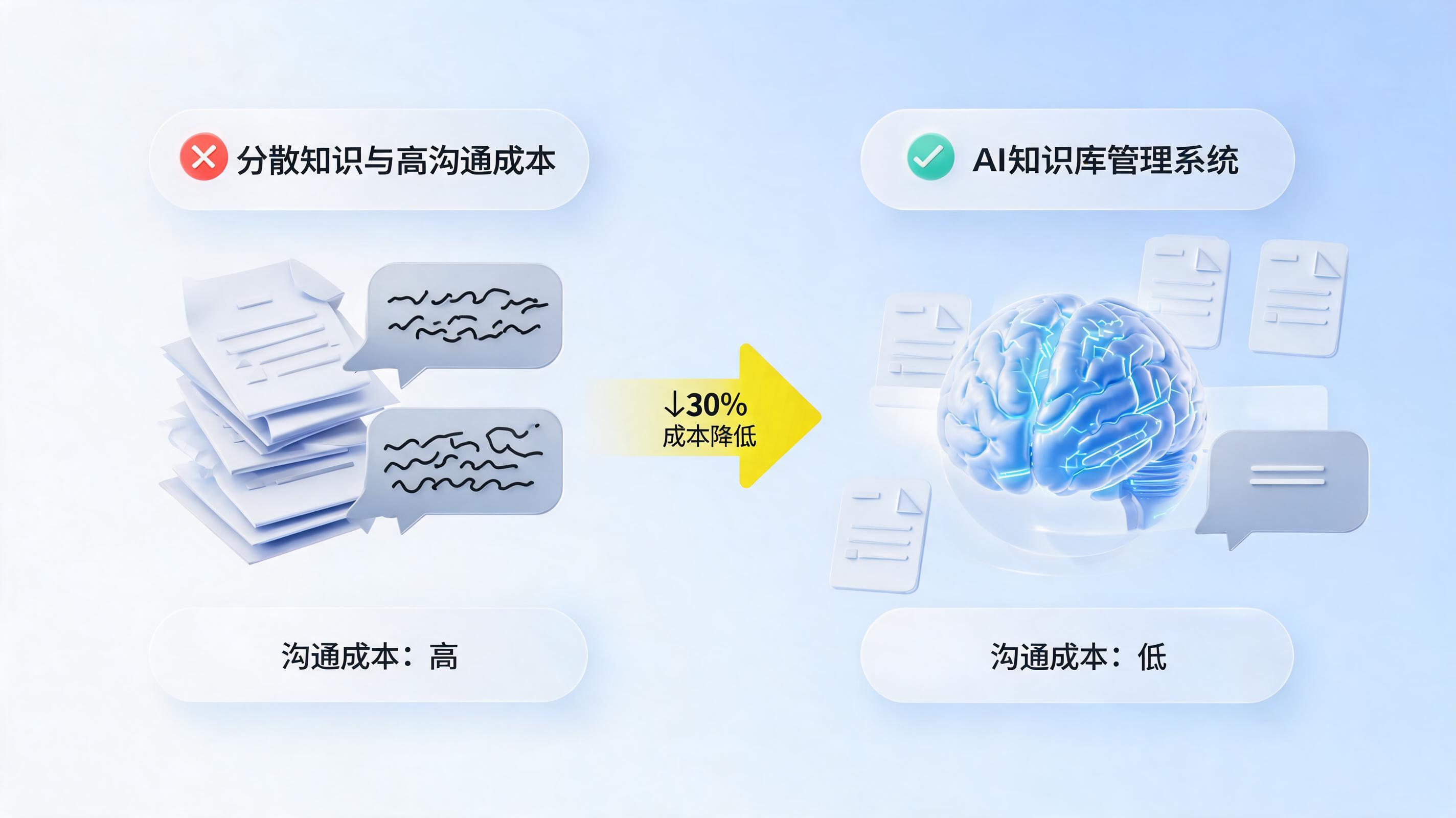 企业AI知识库管理系统推荐,降低30%内部沟通成本