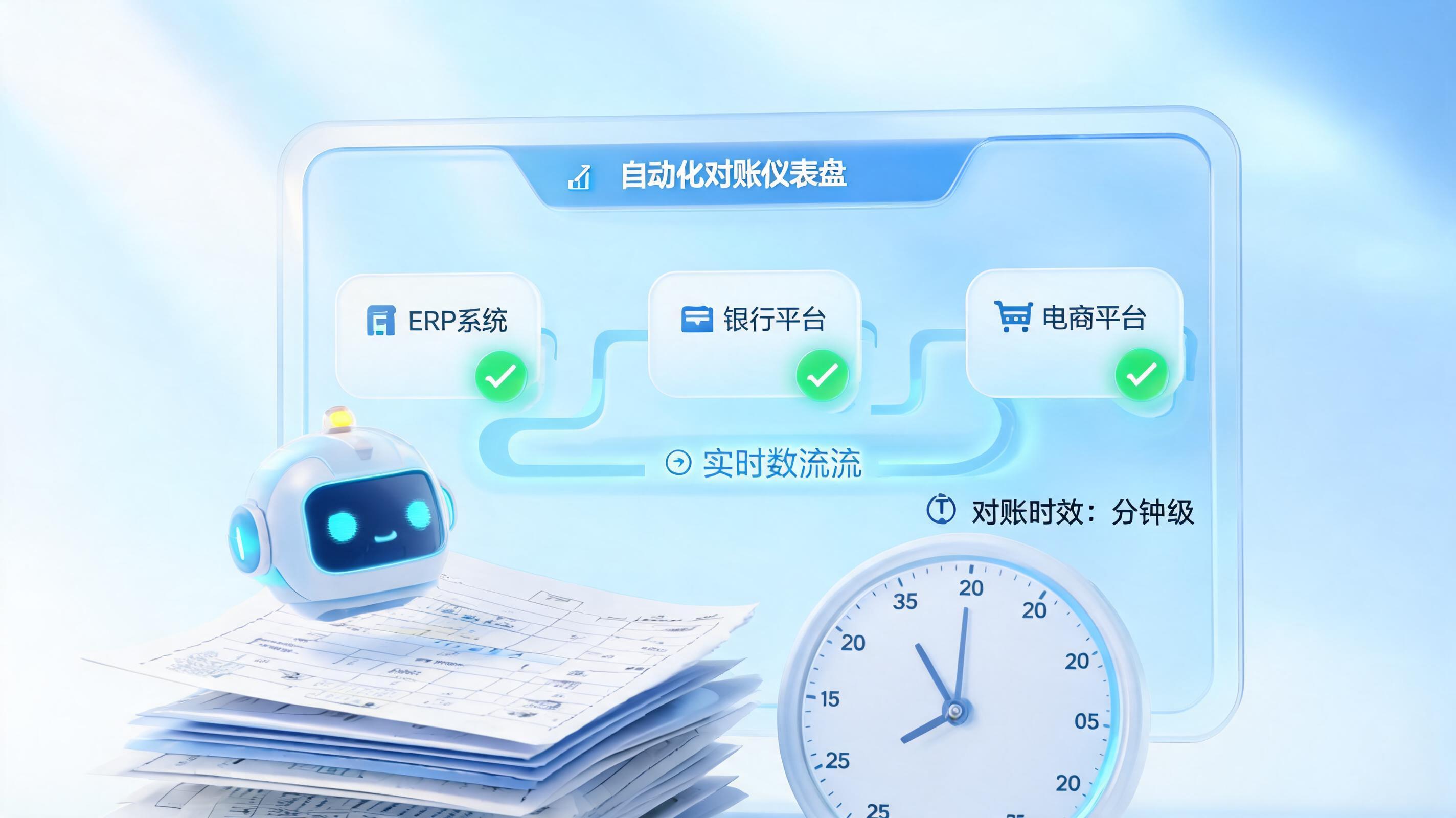 制造业财务对账耗时易出错怎么办？AI Agent 实现分钟级智能对账落地