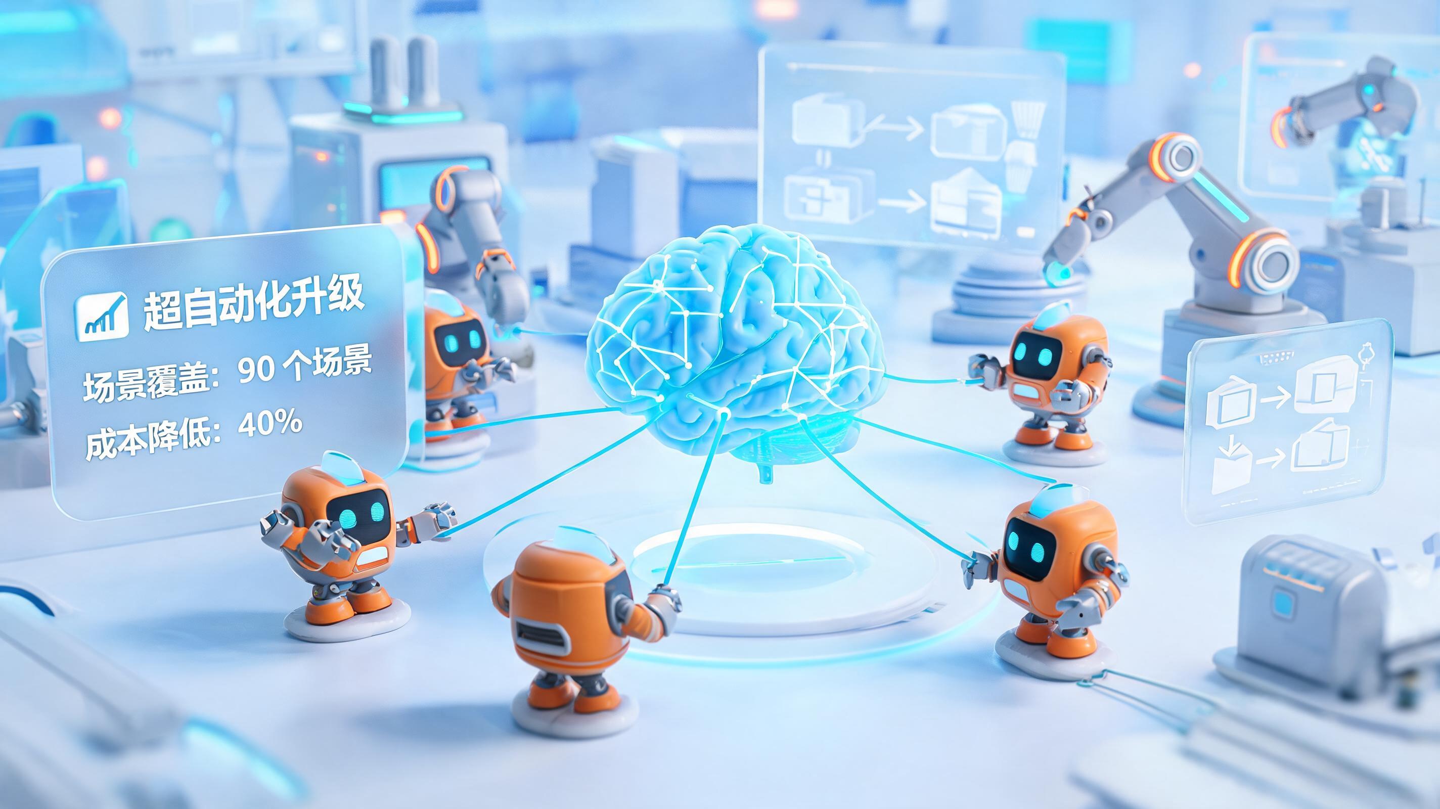 制造业存量RPA批量升级超自动化