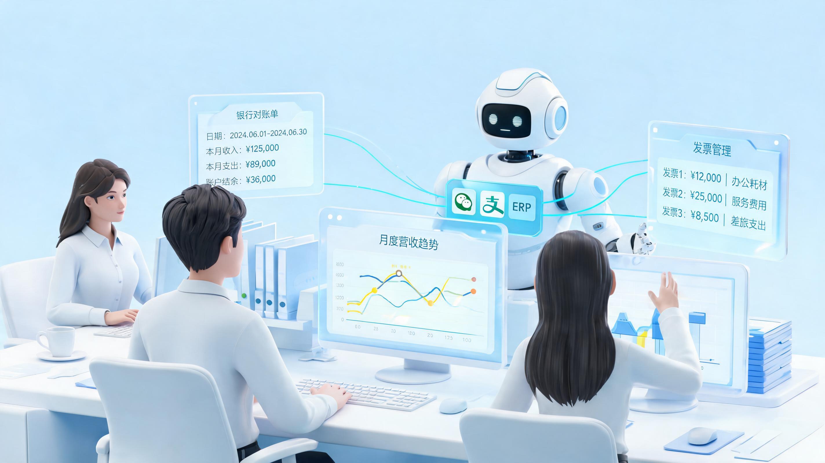 多平台对账还在靠人力堆？智能体财务数字员工实现千万级数据自动核对_图1
