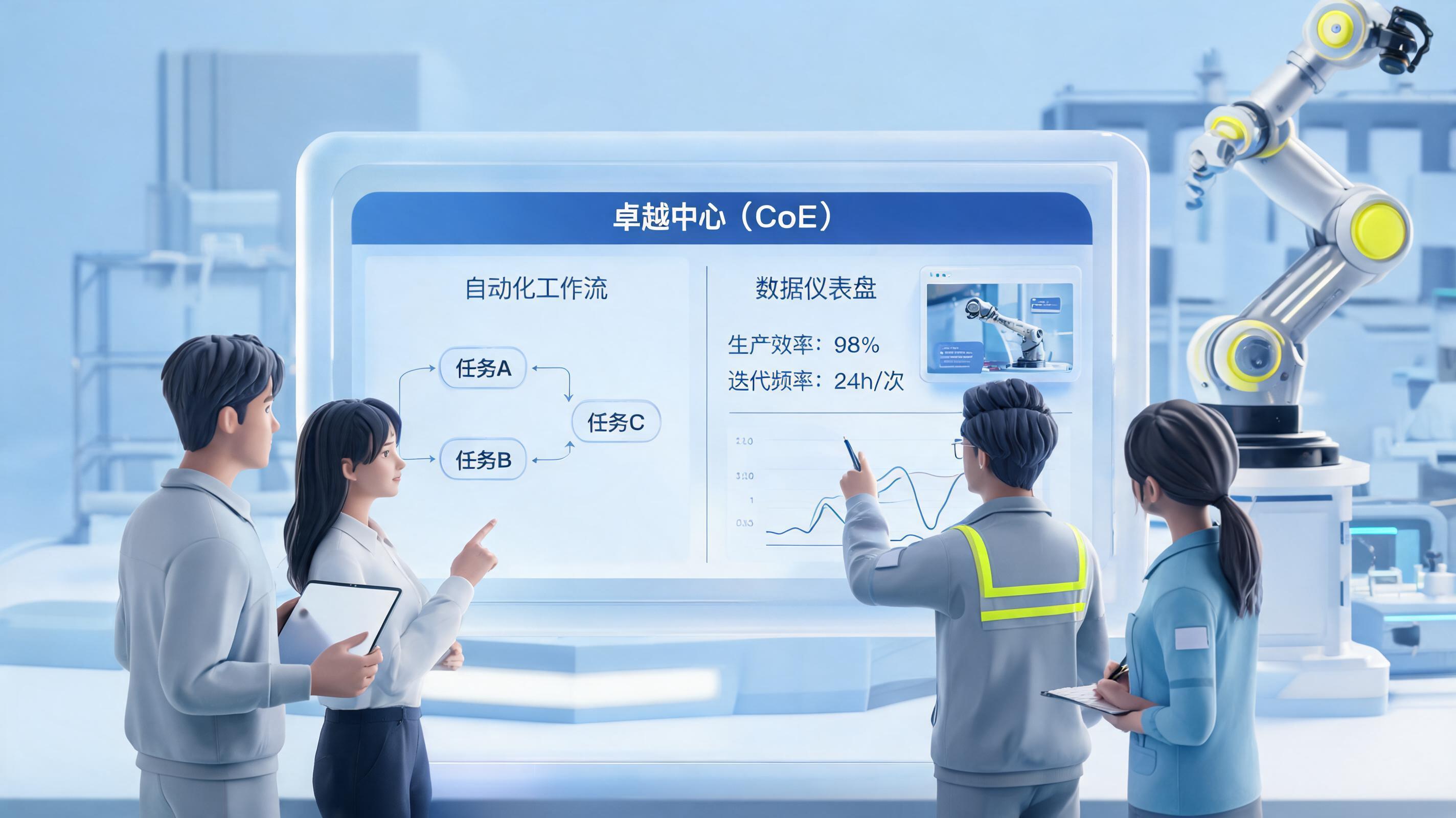从“用工具”到“会创新”:制造业如何靠CoE打造数字化自主迭代的永动机?