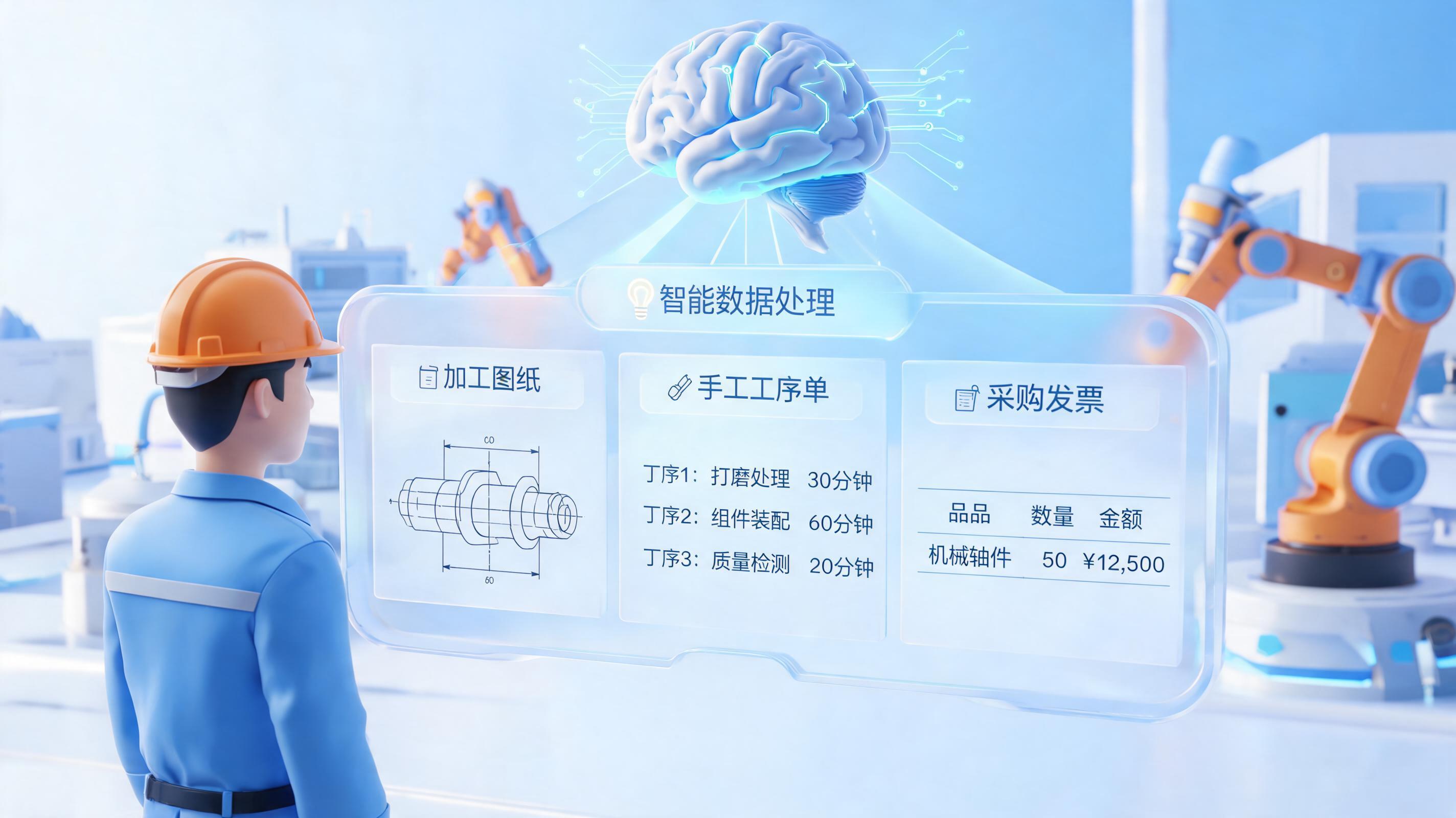 制造业非标单据处理难题如何化解？工业大模型实现场景适配应用_图1