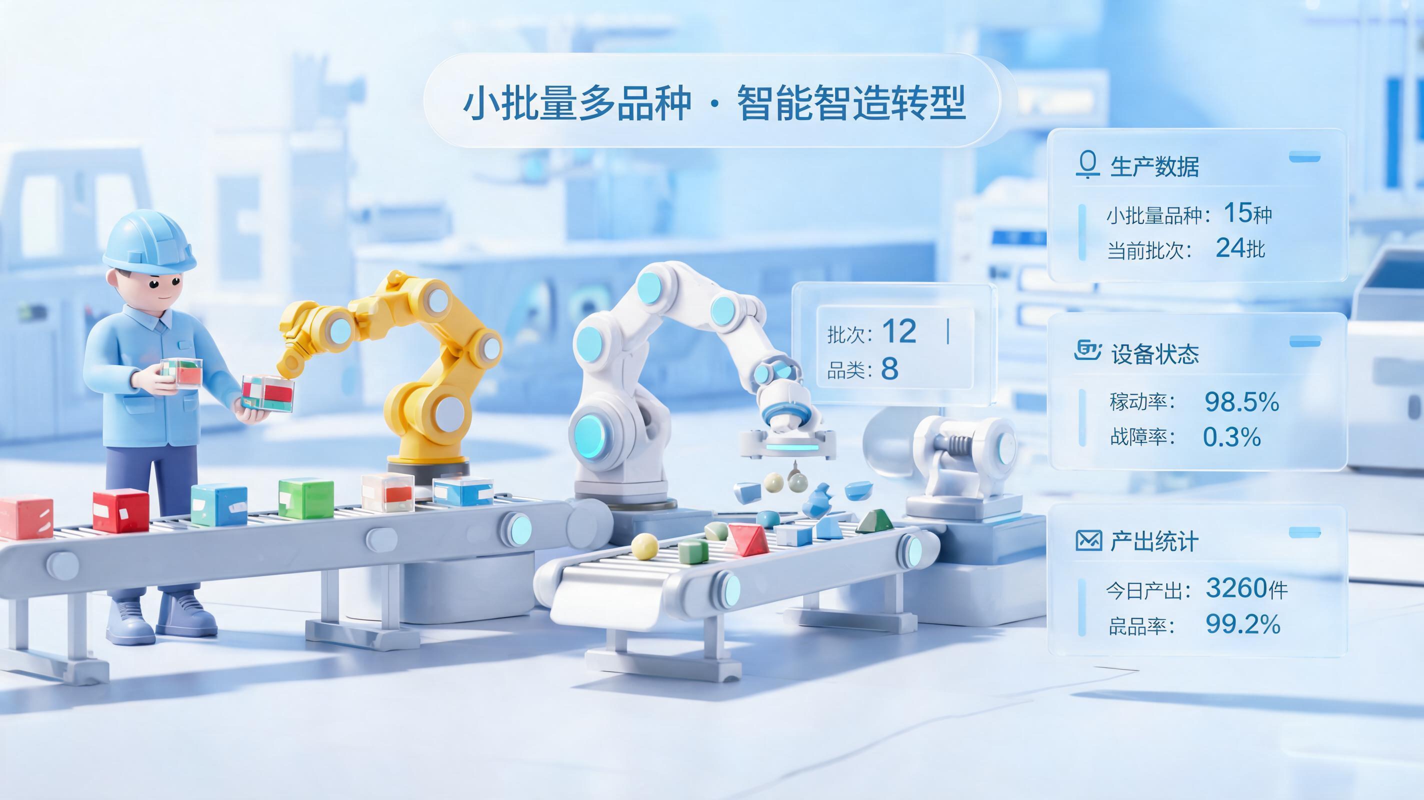 小批量多批次生产如何推进数字化转型?打造制造业高效转型路径