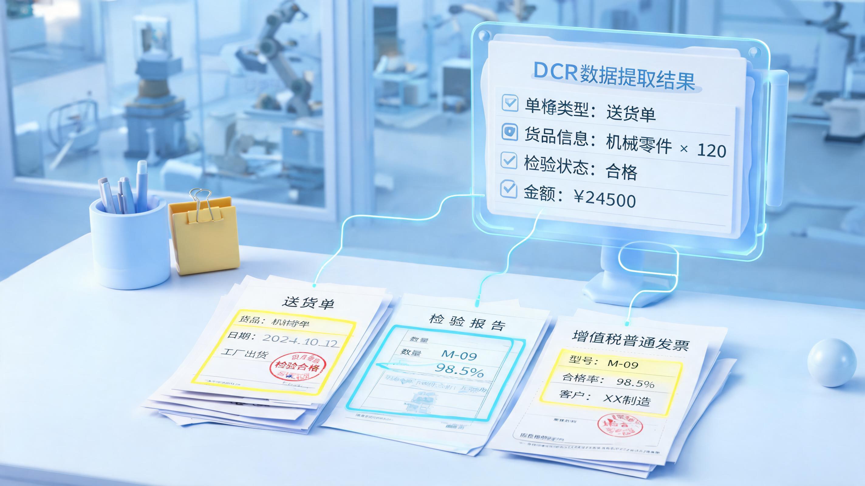 制造业非标单据如何精准识别？工业 OCR 结合大模型高效解析单据信息