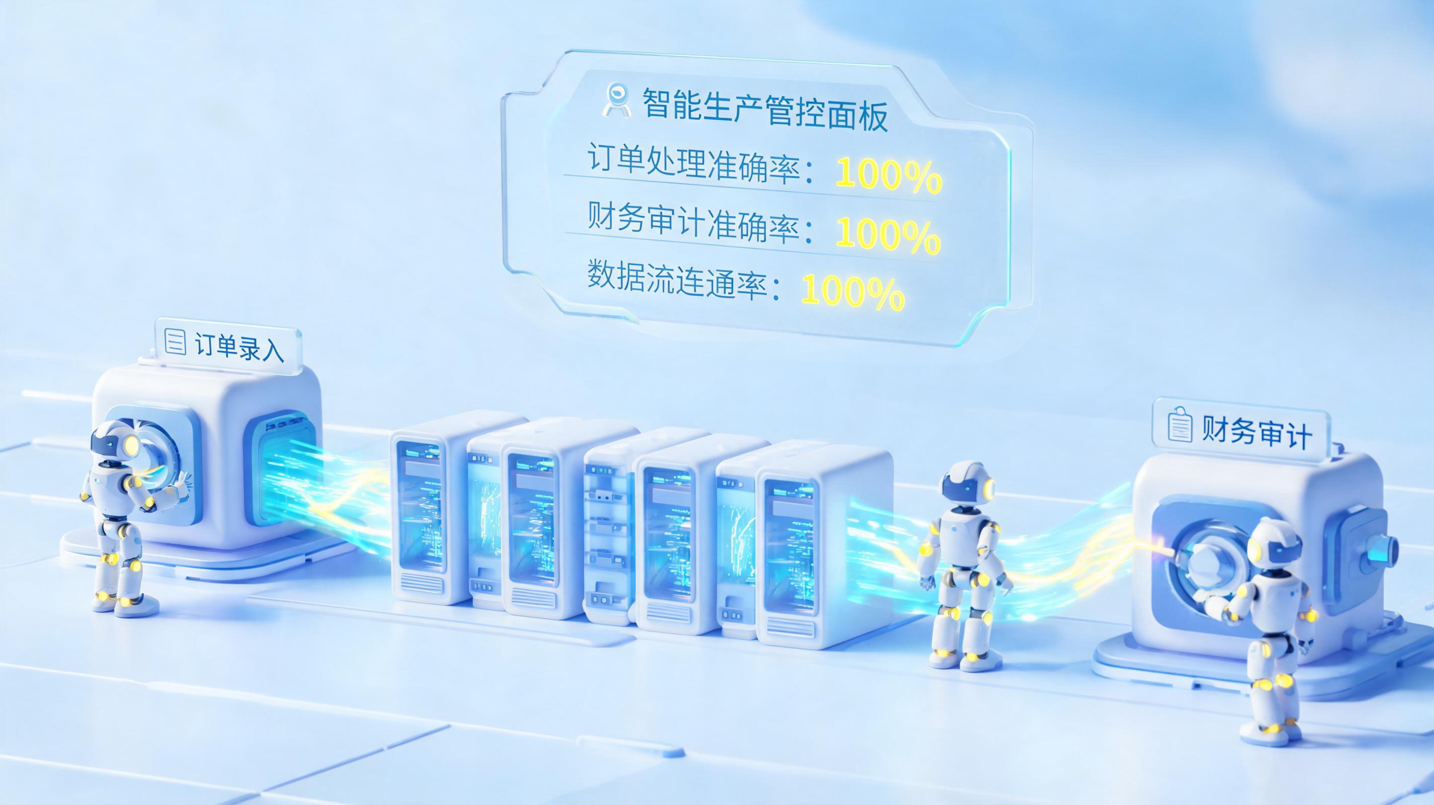业务数据错漏问题如何根治？制造业全流程自动化保障数据百分百精准