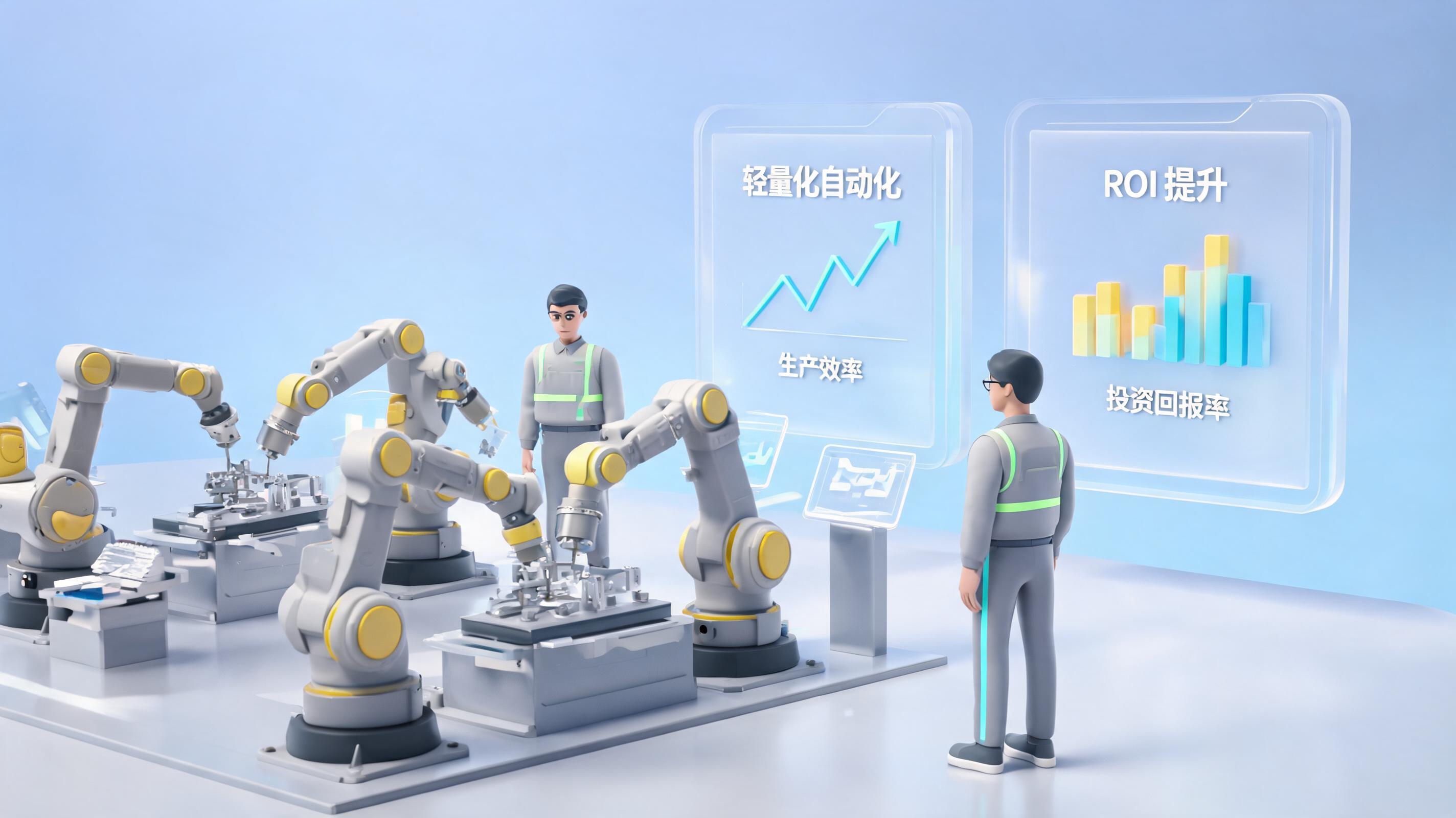 制造业自动化改造投资回报率偏低如何优化？轻量化落地模式提升收益_图1