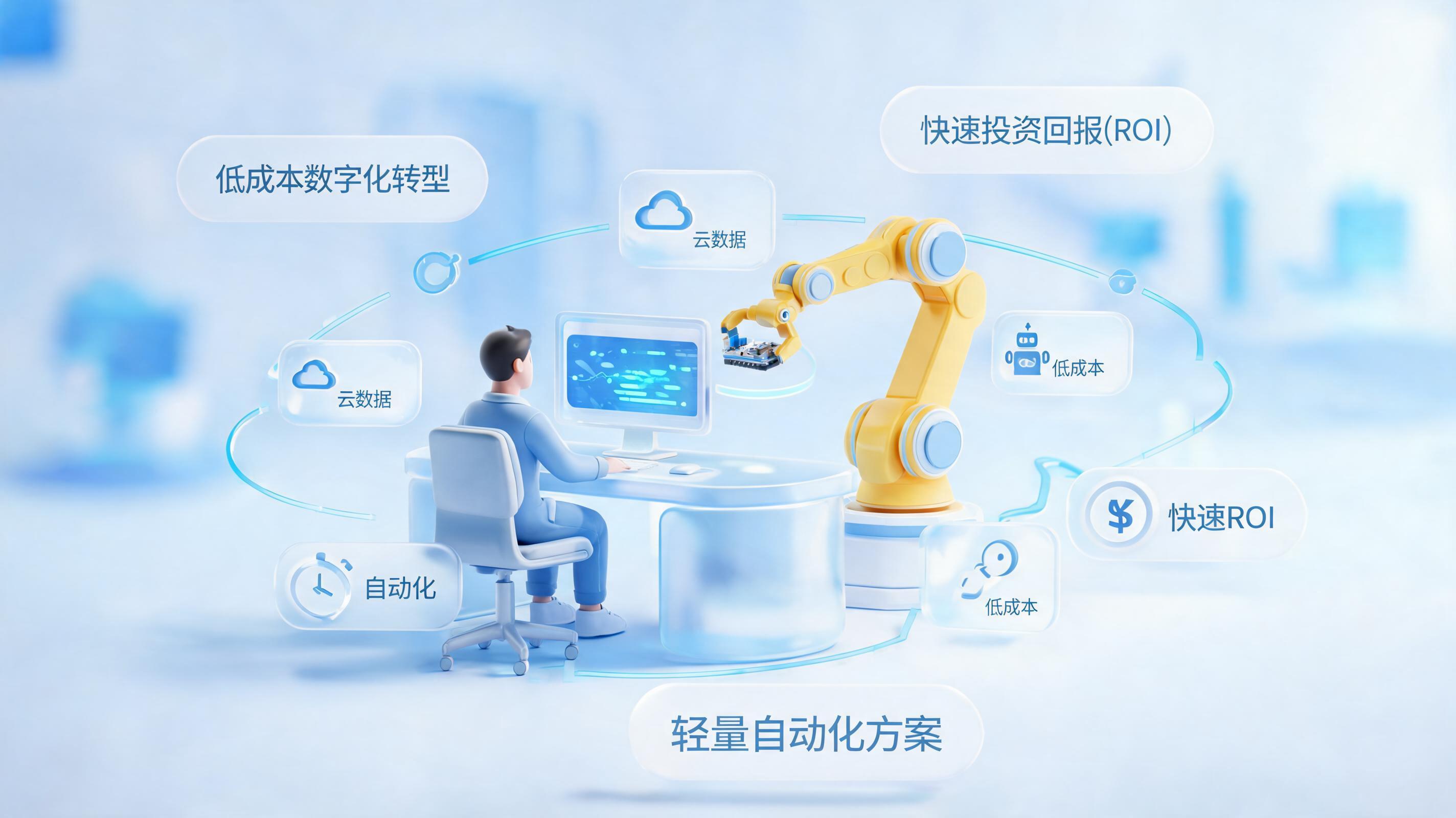 中小企业转型预算有限如何规划?轻量化智能改造大幅缩减转型成本