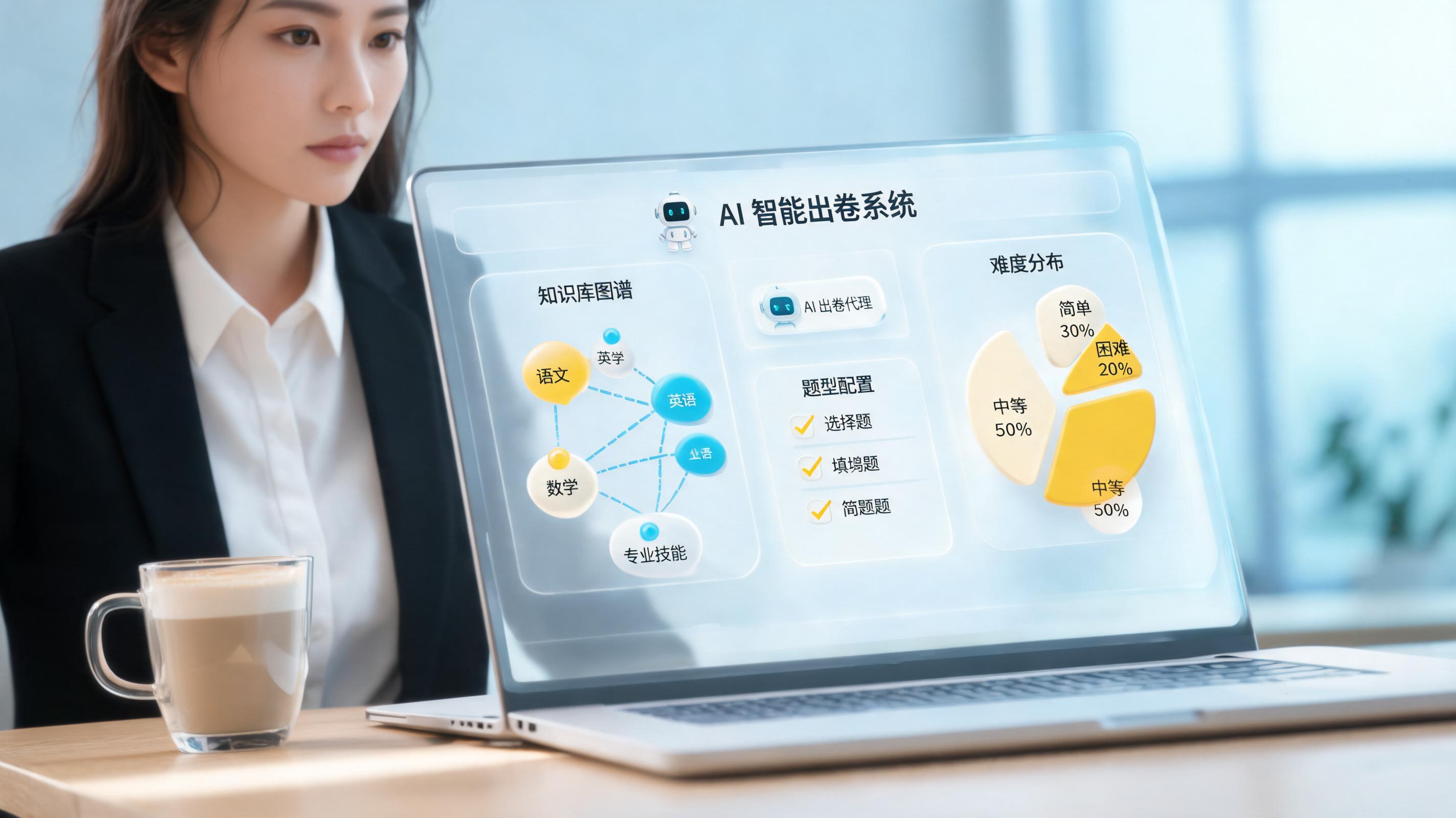培训考核出题分析盲区制定复习计划太耗时？Agent自动生成考卷定位薄弱环节_图1