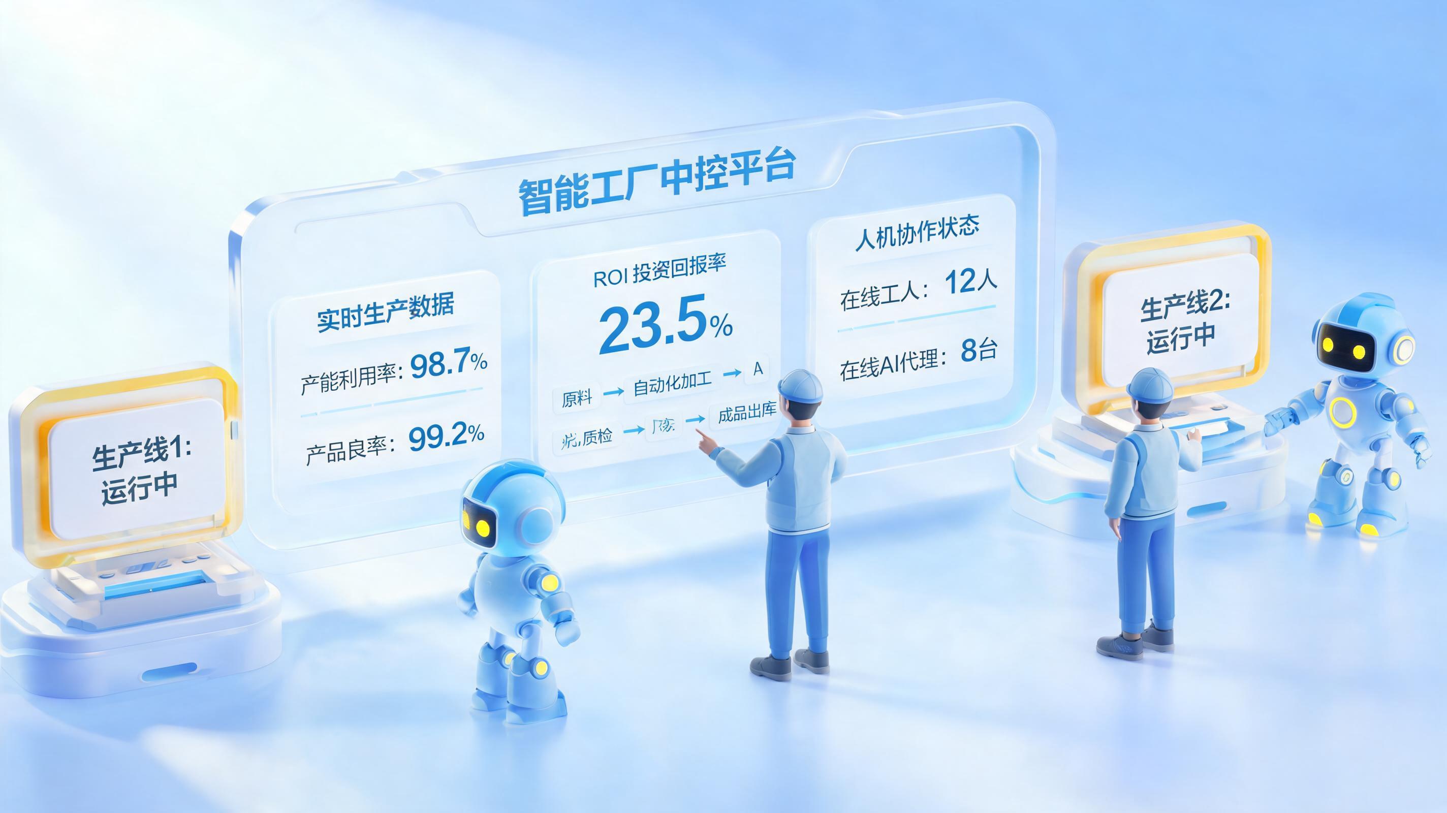 避免无效AI:制造企业如何通过业务驱动型智能体实现ROI跃升