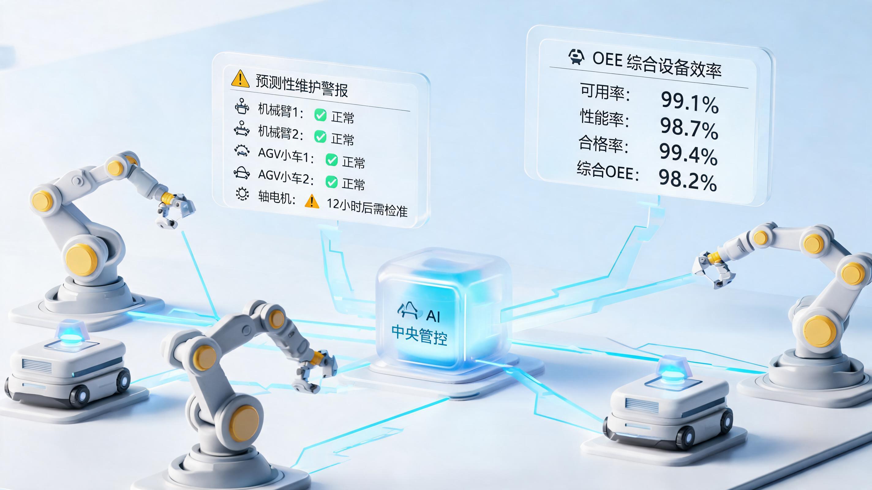 制造业设备 OEE 数值偏低如何提升?依托超自动化优化生产效能