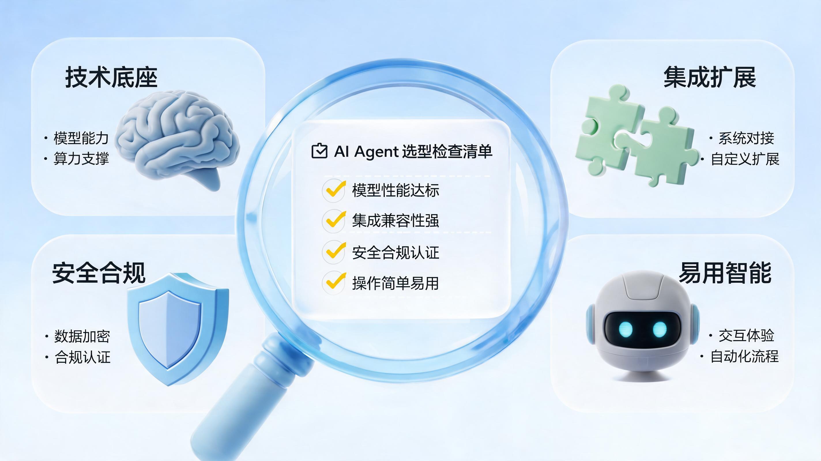 企业选型AI Agent平台，需要关注哪些核心指标？选型框架详解_图1