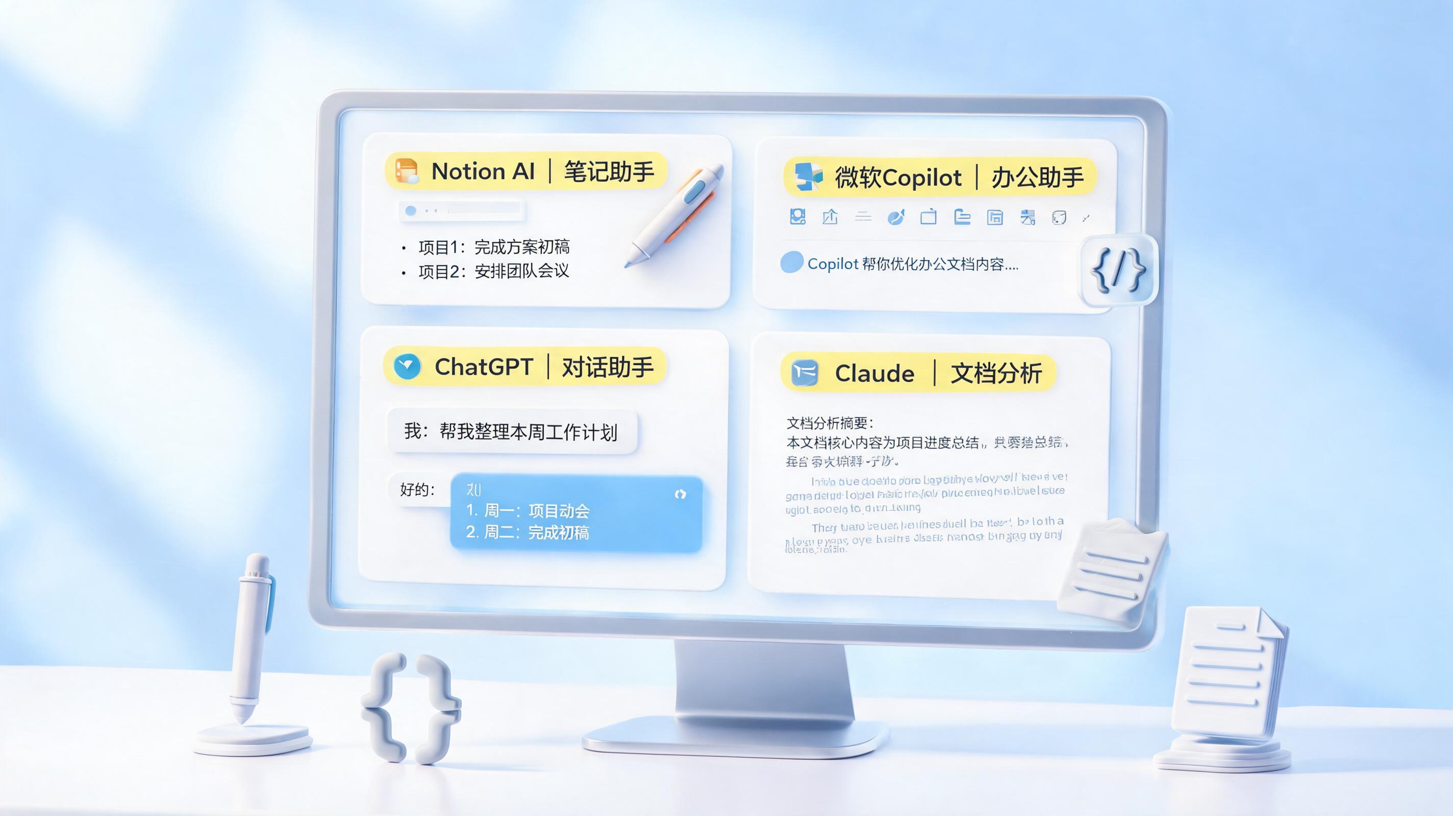 适合个人使用的AI Agent助手有哪些？桌面端产品实测_图1