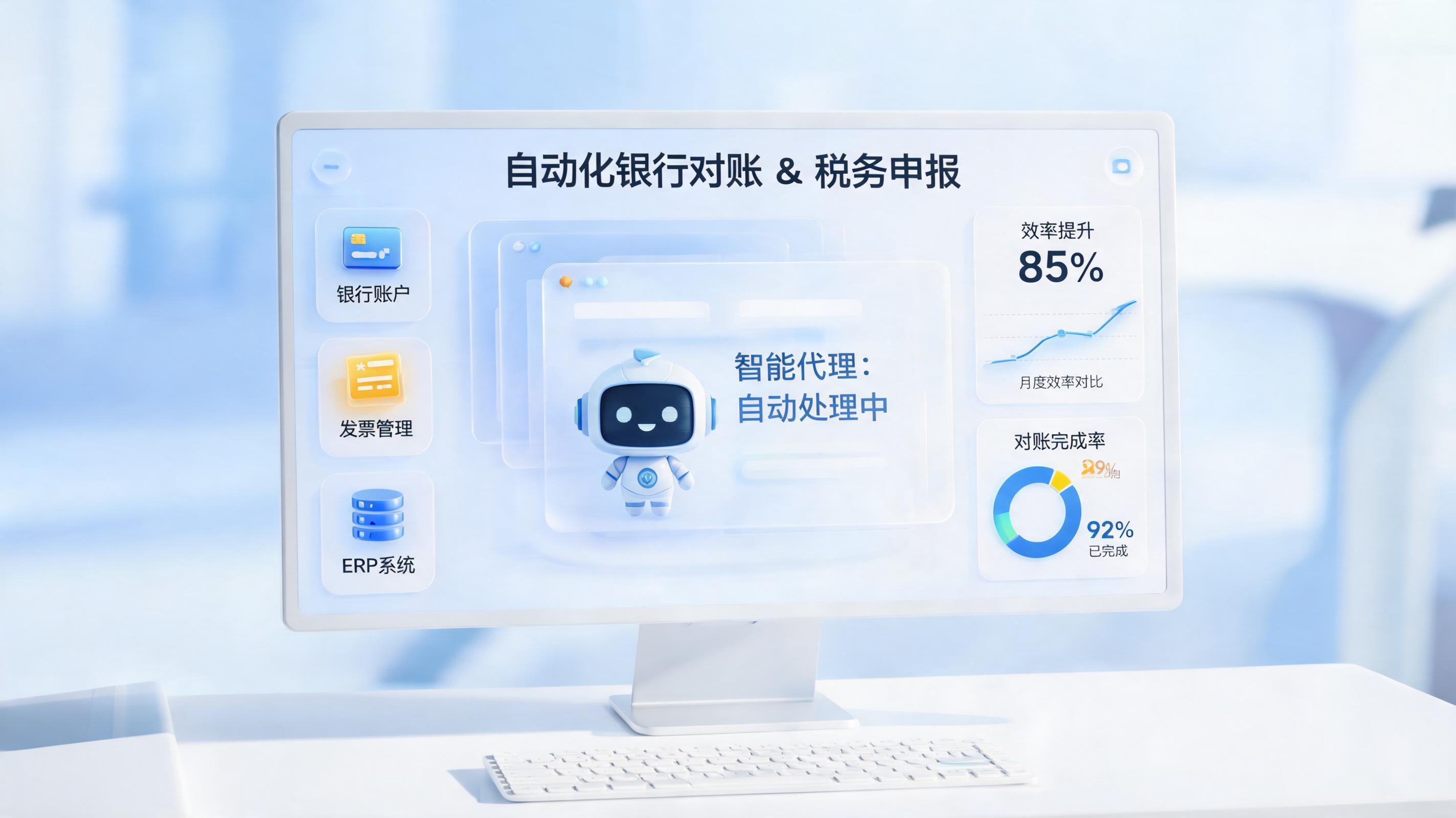 财务人提效指南：有没有适合会计岗位的智能报税和对账Agent？_图1