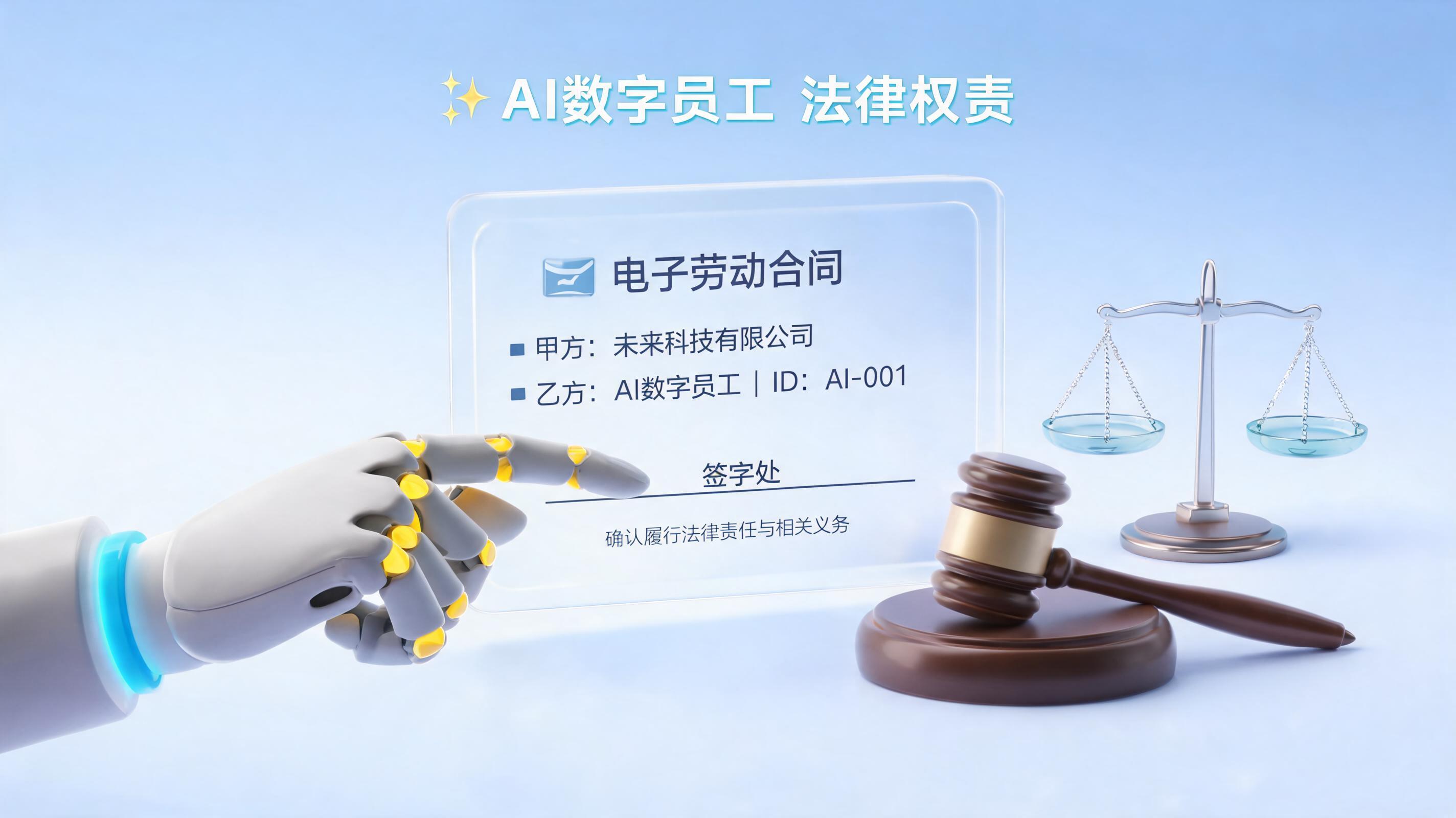 数字员工的法律身份:Agent 操作的法律效力和责任归属问题