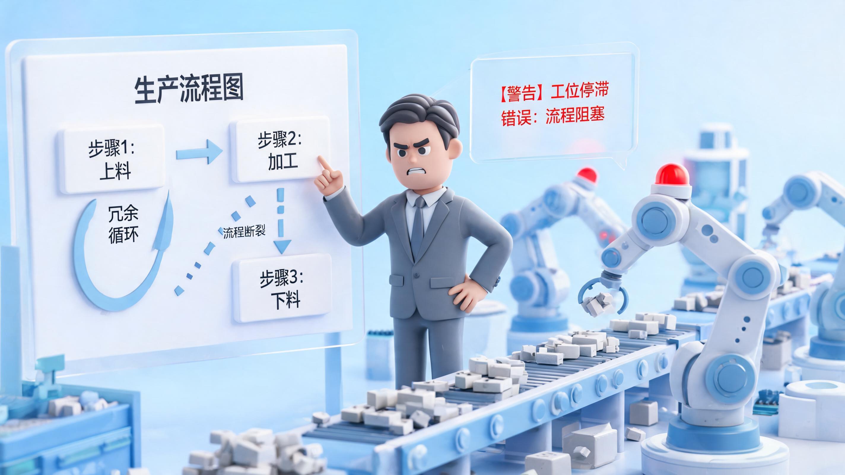 制造企业上了智能体，产线效率反而下降？——流程没理清就上自动化的代价