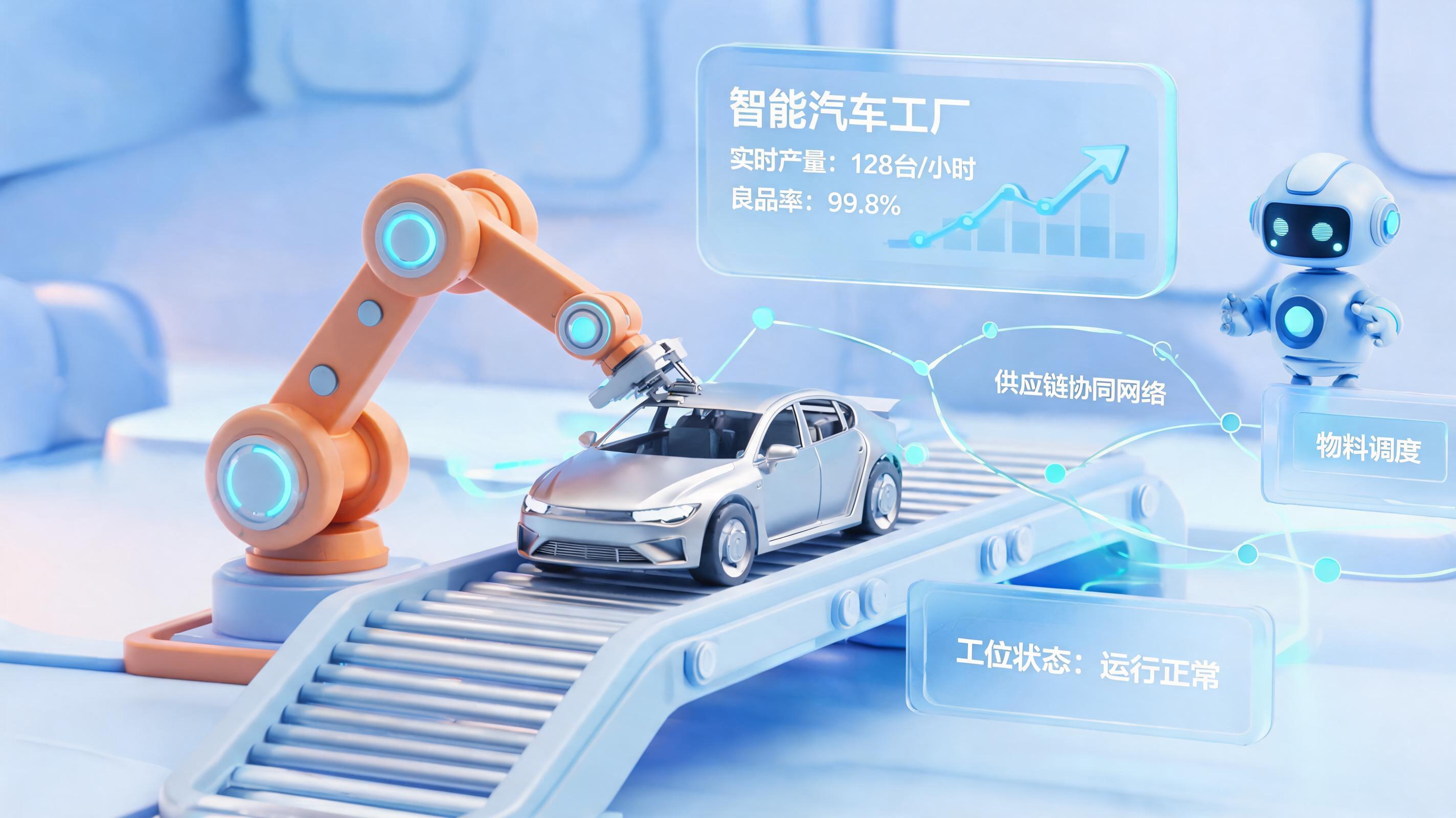 汽车行业智能体版图:从智能制造到智能驾驶座舱的全链路革新