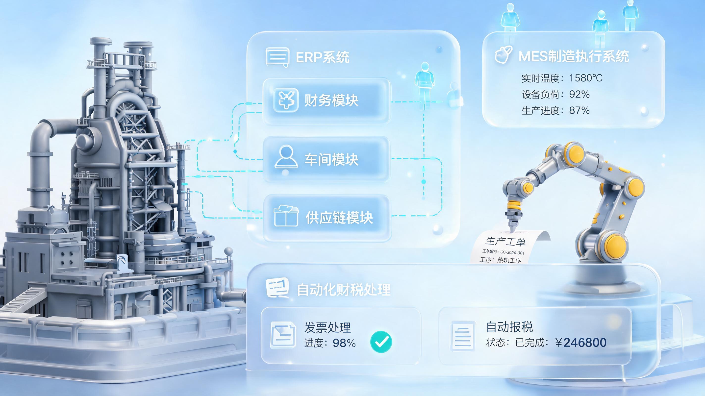 钢铁行业数字化转型 Agent 方案:从高炉监测到轧钢调度